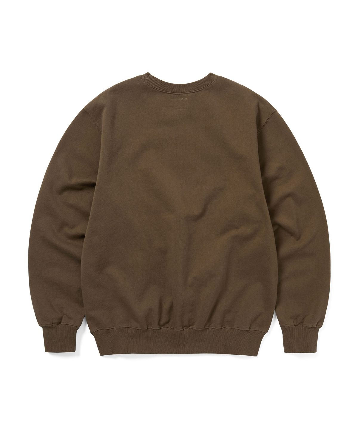 디스이즈네버댓(THISISNEVERTHAT) Cross Stitched Crewneck Brown