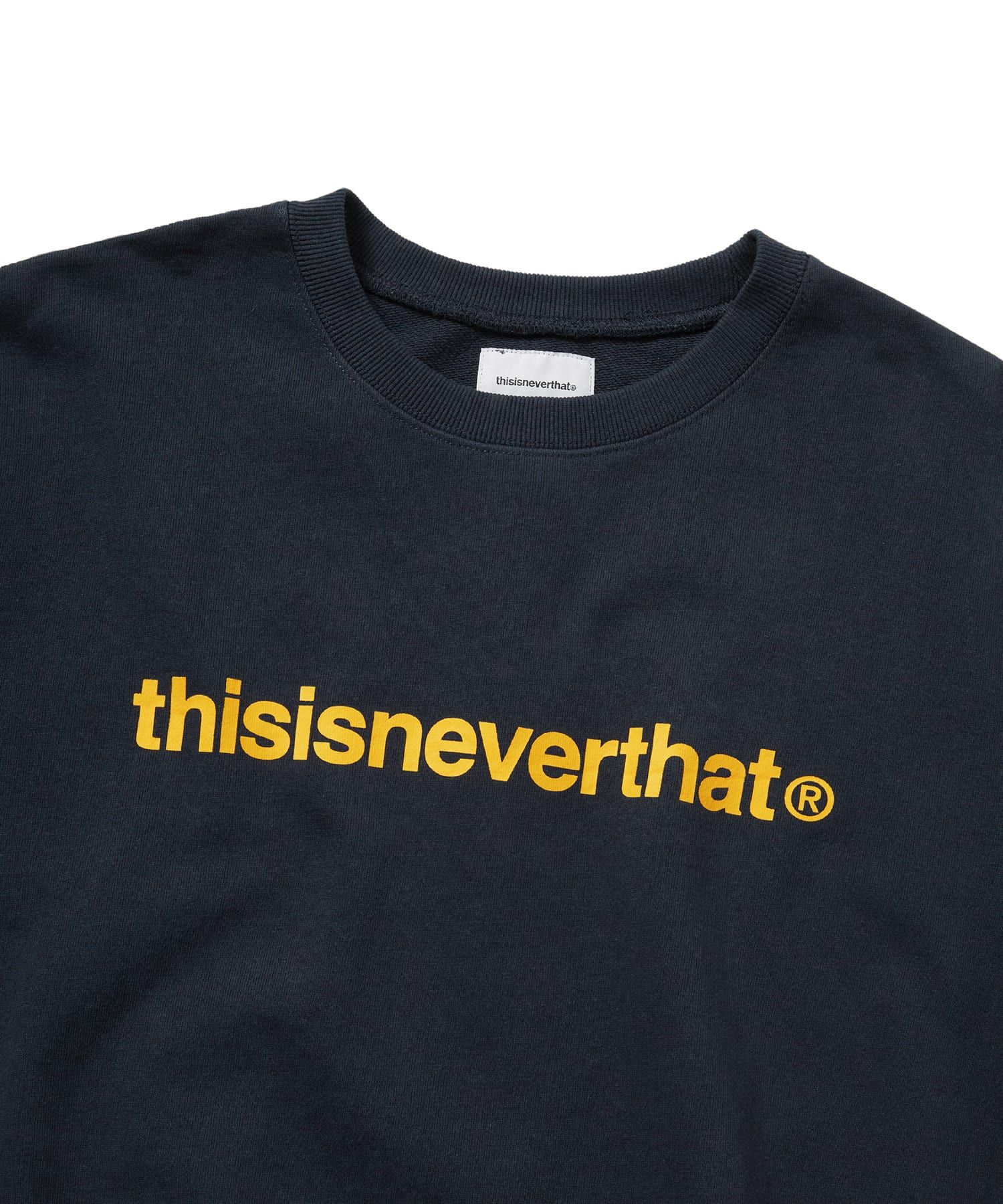 MUSINSA | thisisneverthat® T-Logo LT Crewneck Navy
