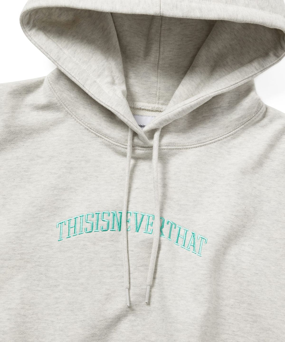 디스이즈네버댓(THISISNEVERTHAT) Arch-Logo W Hoodie Oatmeal