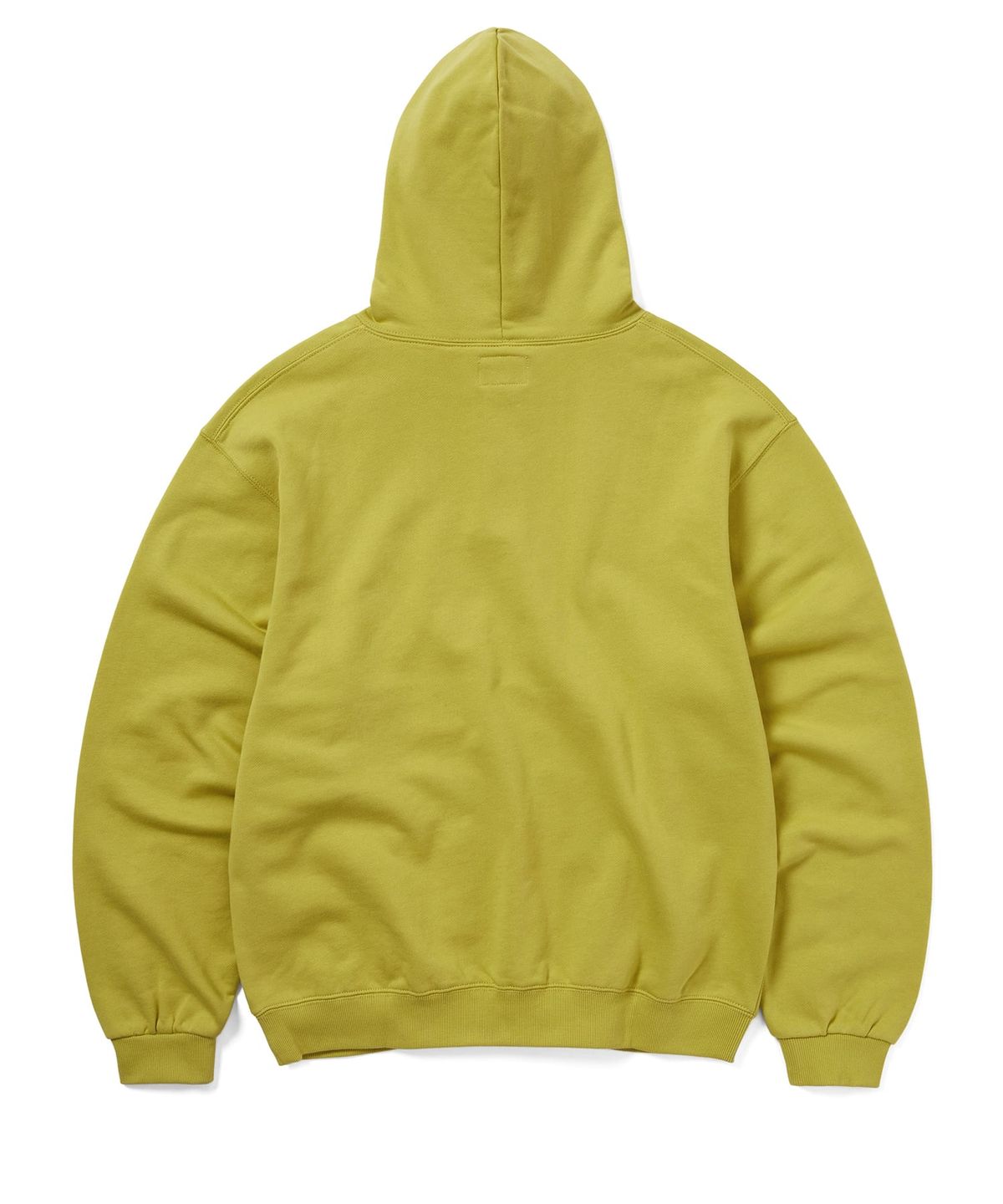 디스이즈네버댓(THISISNEVERTHAT) Quarter Button Hoodie Lime Green