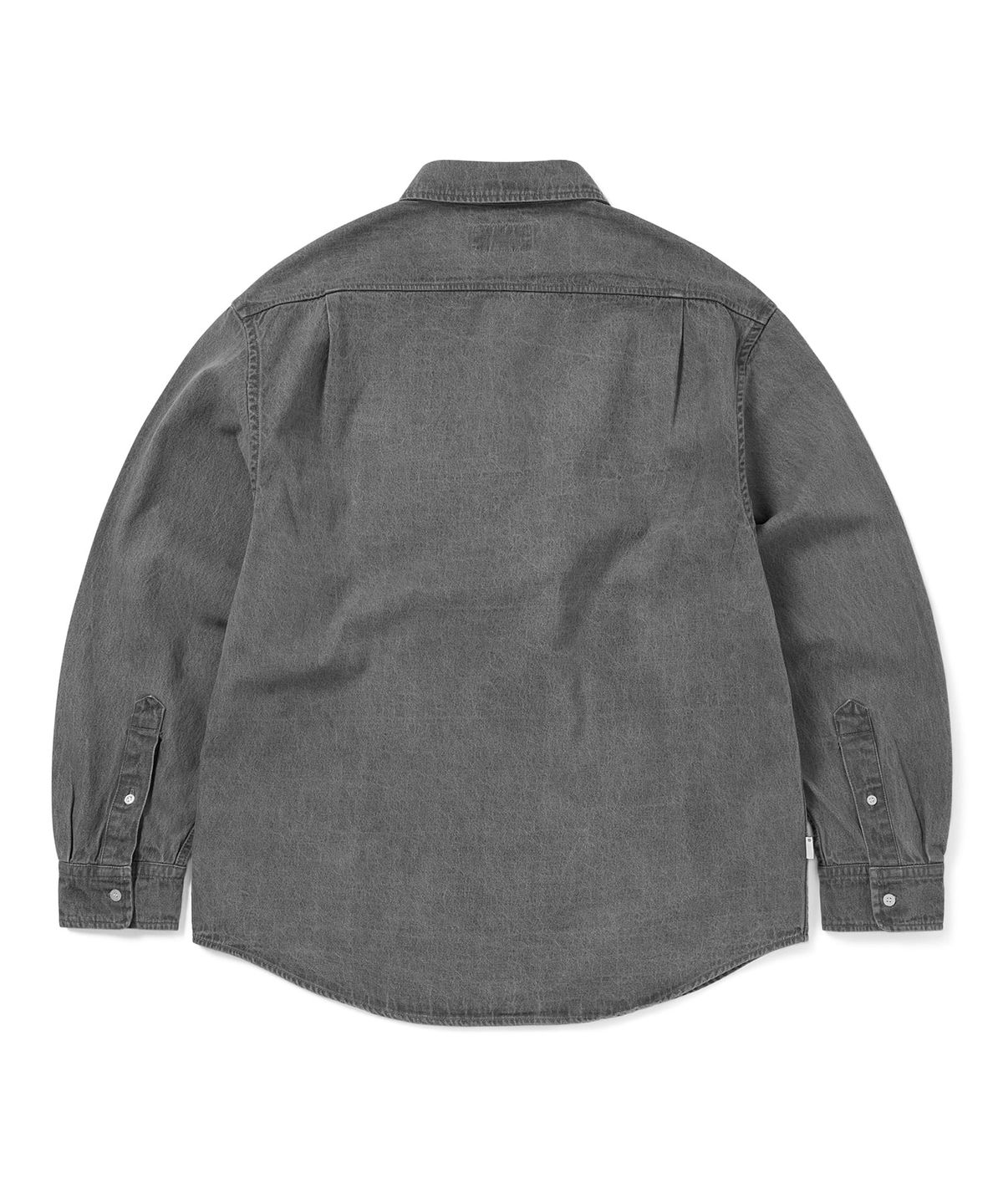 디스이즈네버댓(THISISNEVERTHAT) Washed Denim Shirt Grey