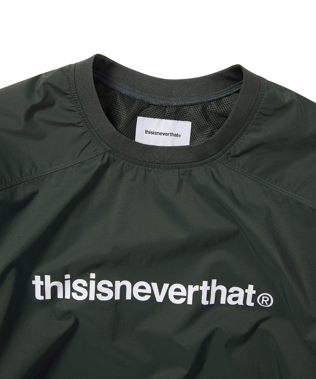 디스이즈네버댓(THISISNEVERTHAT) PERTEX® EQ Trail Pullover Dark Green