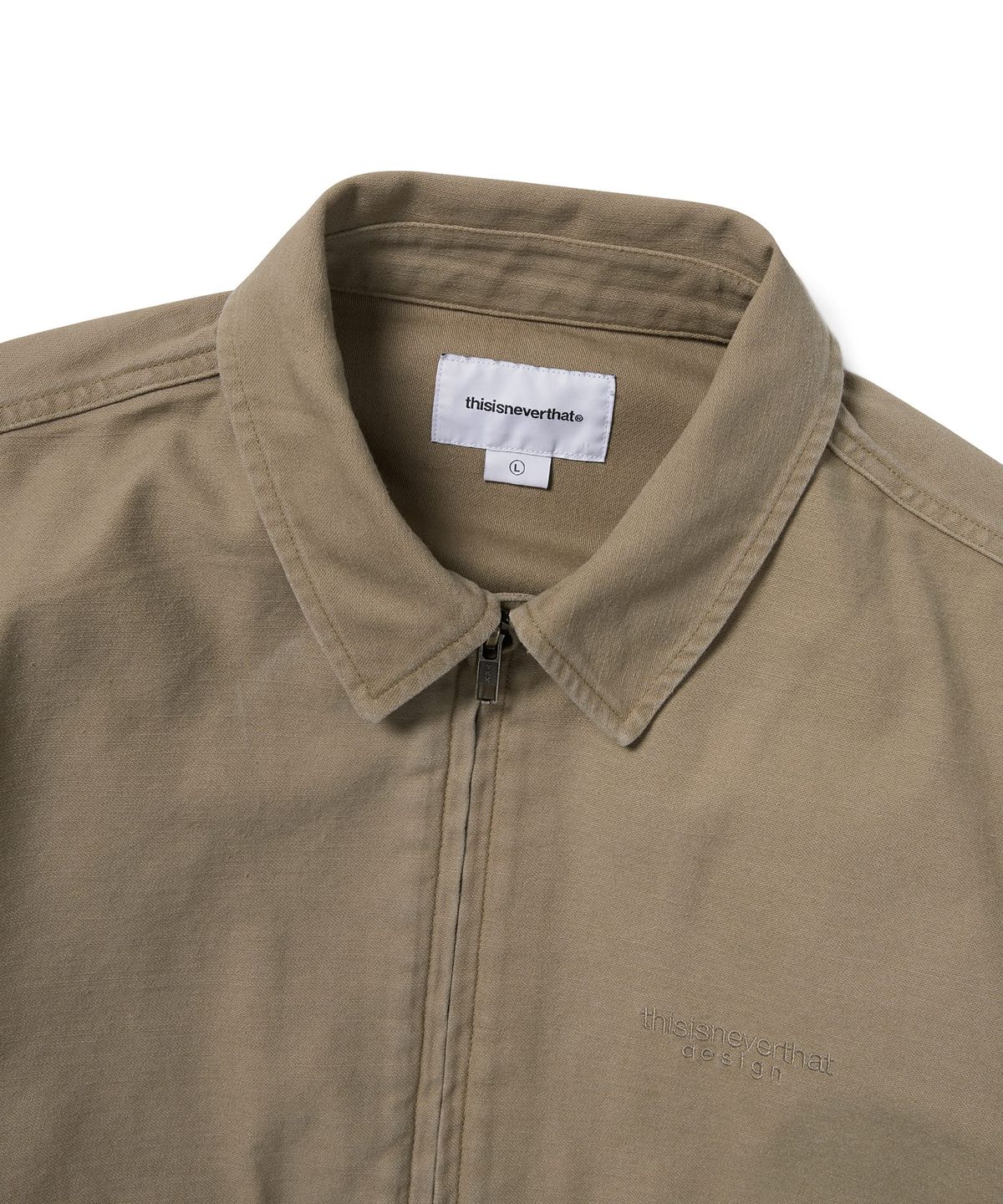 디스이즈네버댓(THISISNEVERTHAT) Washed Work Jacket Khaki