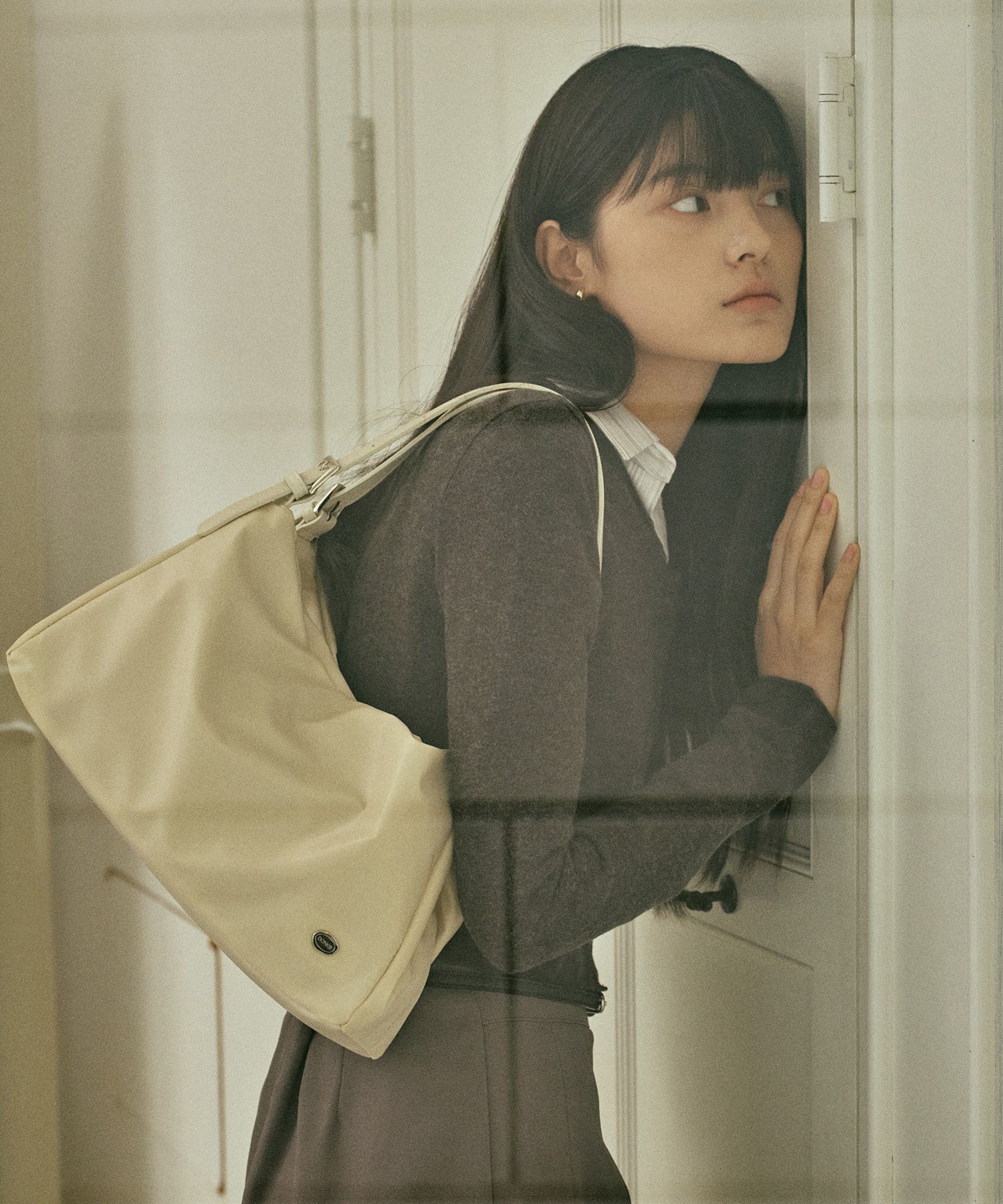 ★DONKIE★ [29CM Exclusive] Soboo Sobu Nylon Black DOMKE Sling Bag with Padded Detachable Single Strap and 6