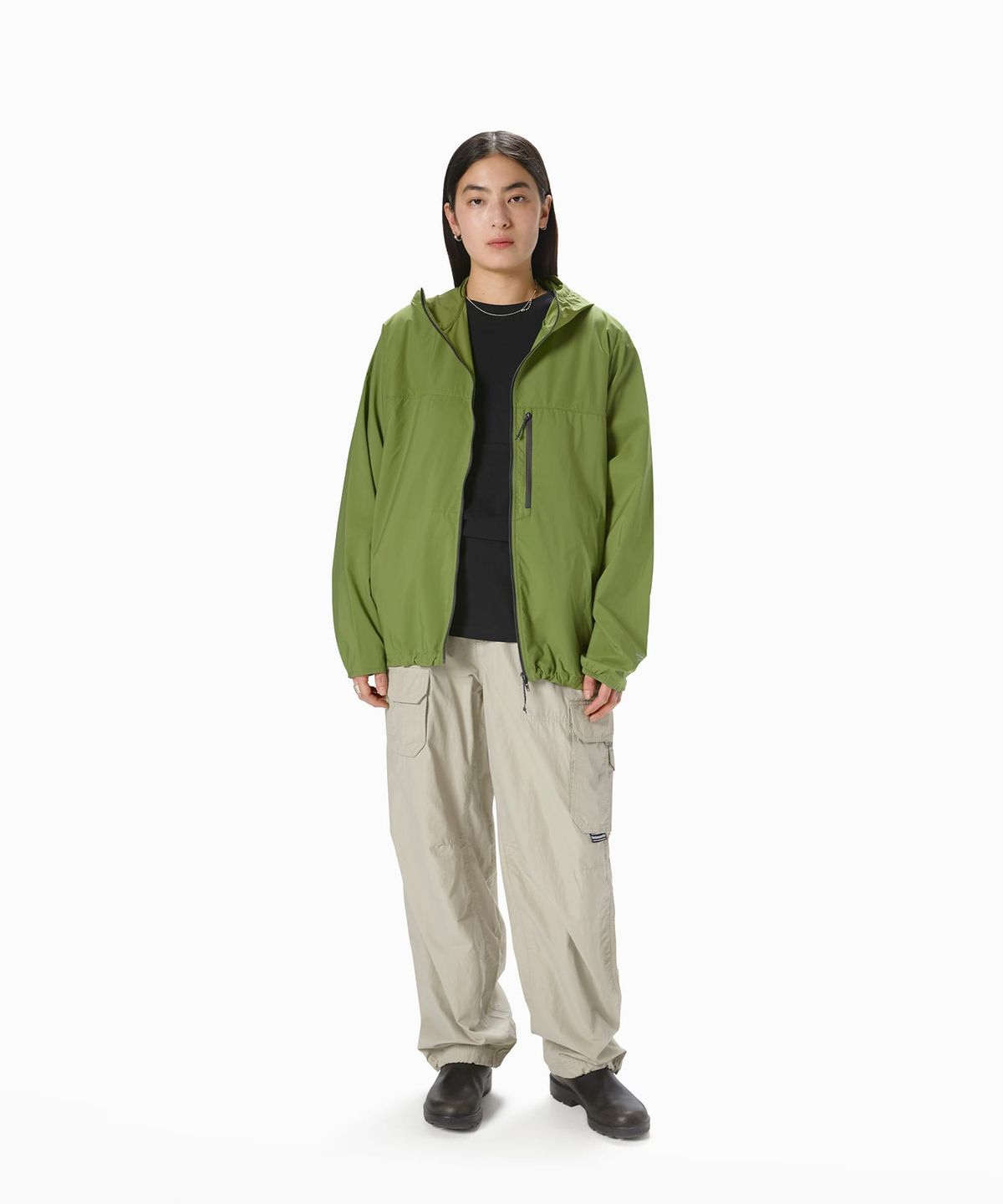 디스이즈네버댓(THISISNEVERTHAT) PERTEX® EQ Wind Jacket Green