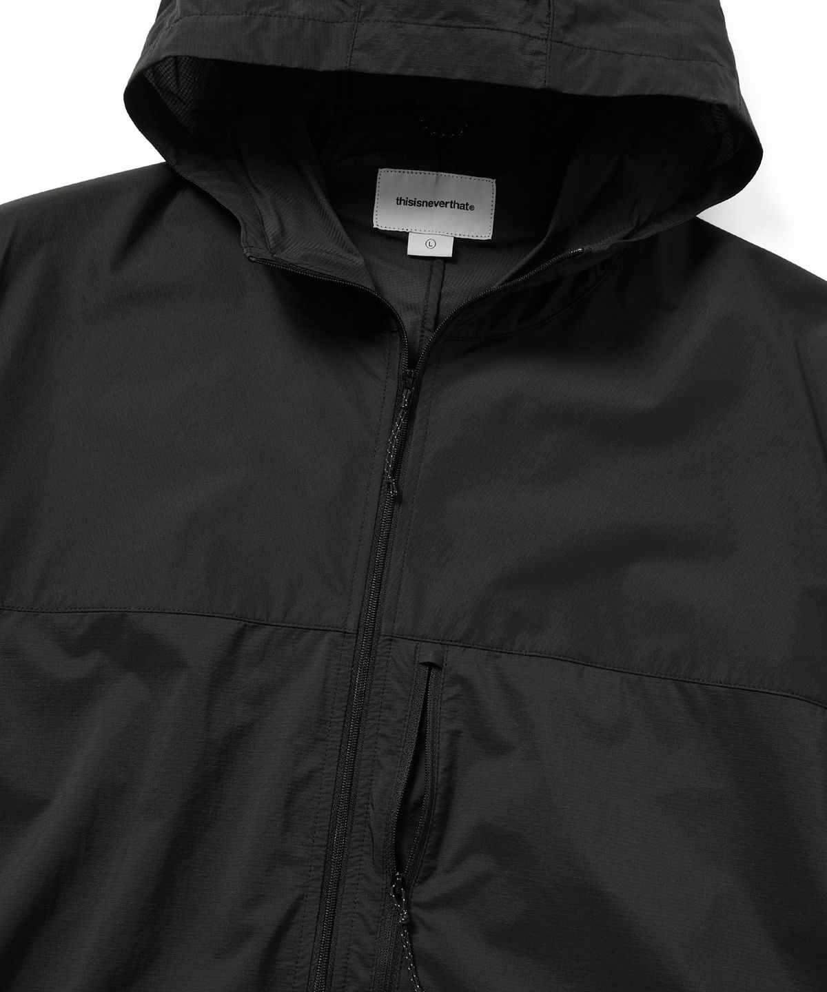 디스이즈네버댓(THISISNEVERTHAT) PERTEX® EQ Wind Jacket Black