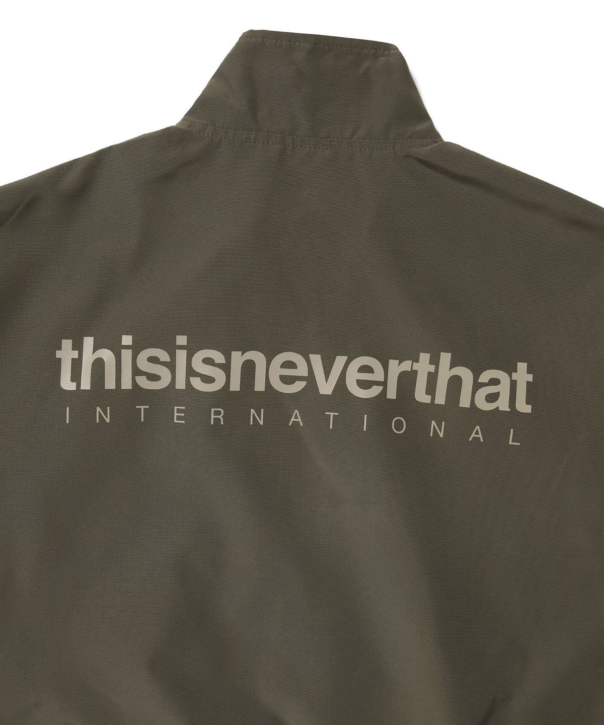 디스이즈네버댓(THISISNEVERTHAT) INTL. Team Jacket Olive
