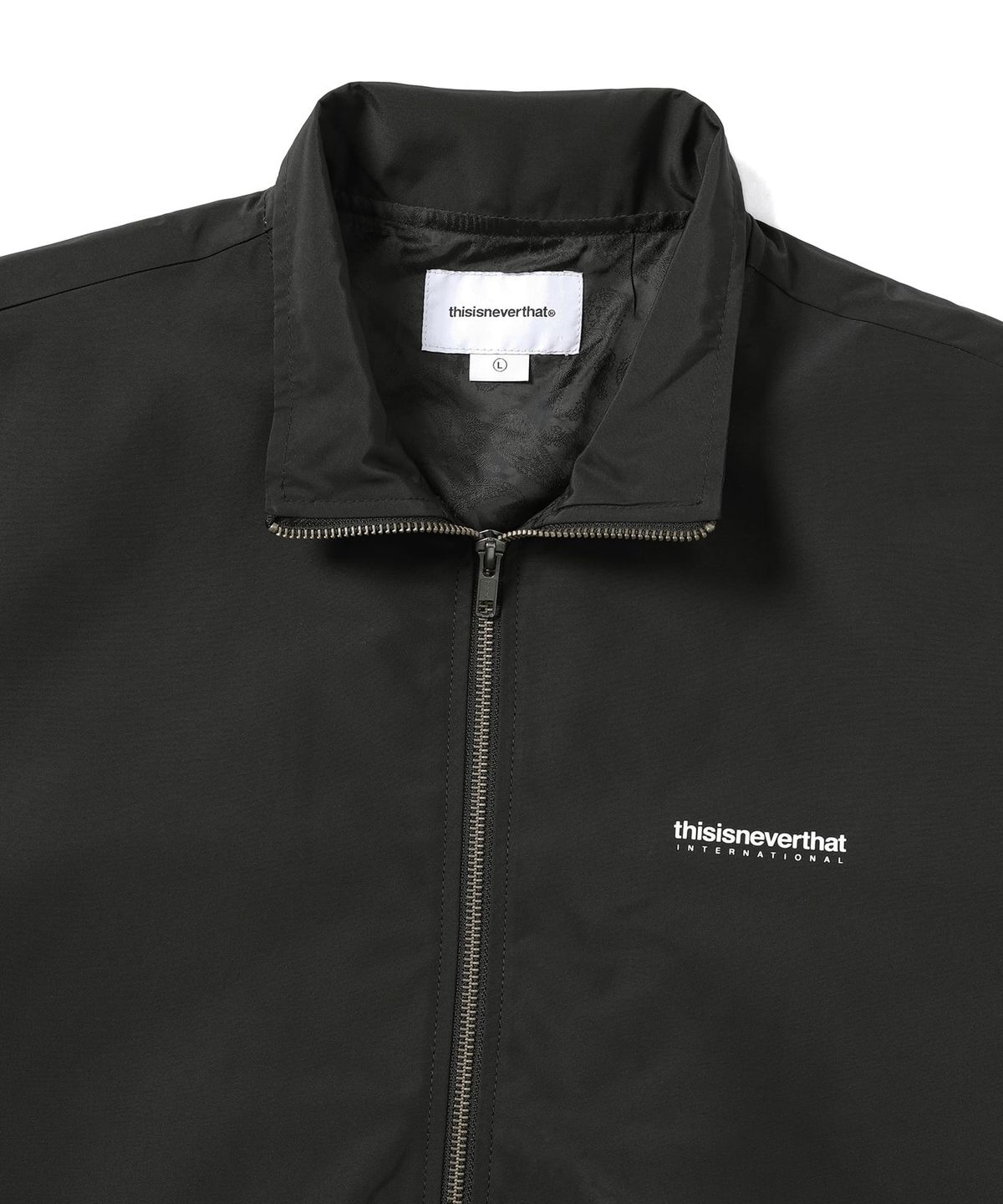 디스이즈네버댓(THISISNEVERTHAT) INTL. Team Jacket Black