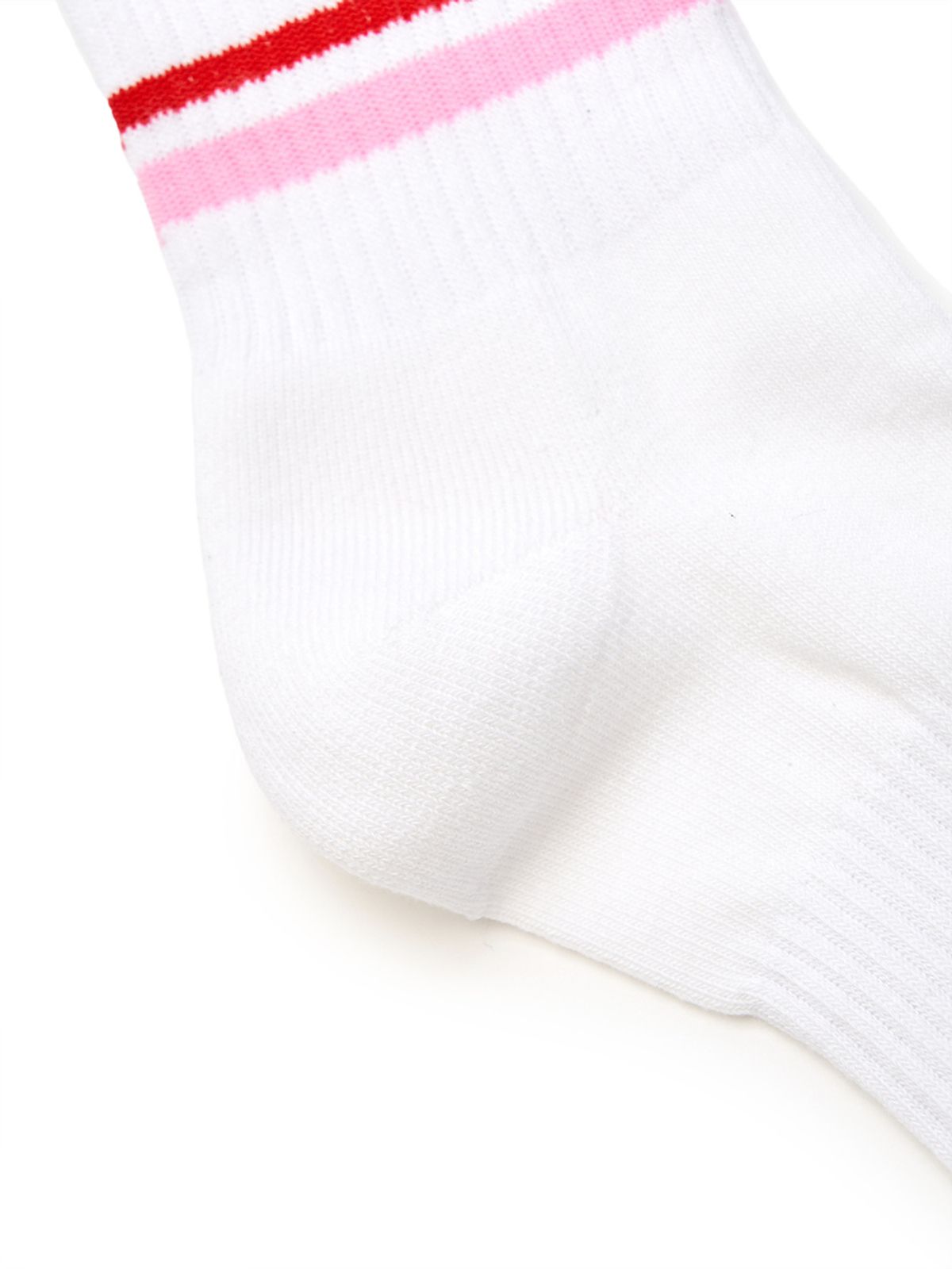 엠엘비(MLB) 스포티브 배색 장목양말 BOS (Pink)