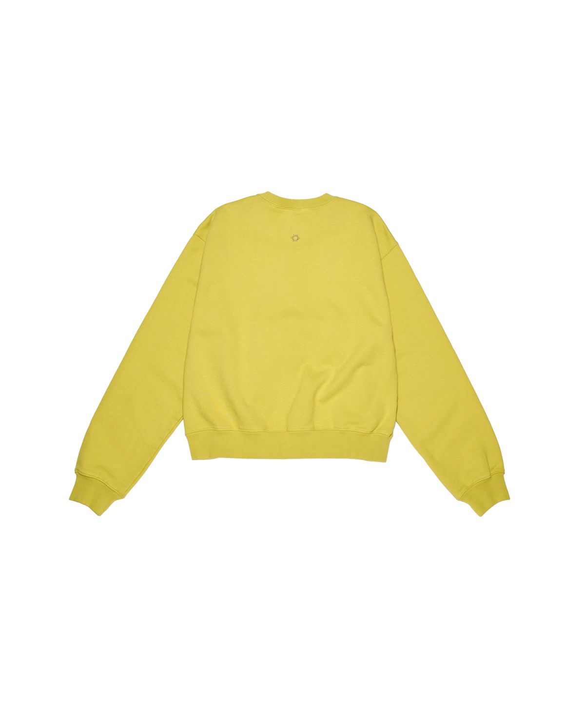 헬로 선라이즈(HELLO SUNRISE) VTG Arch Logo Sweatshirt(W)_Lemon Yellow