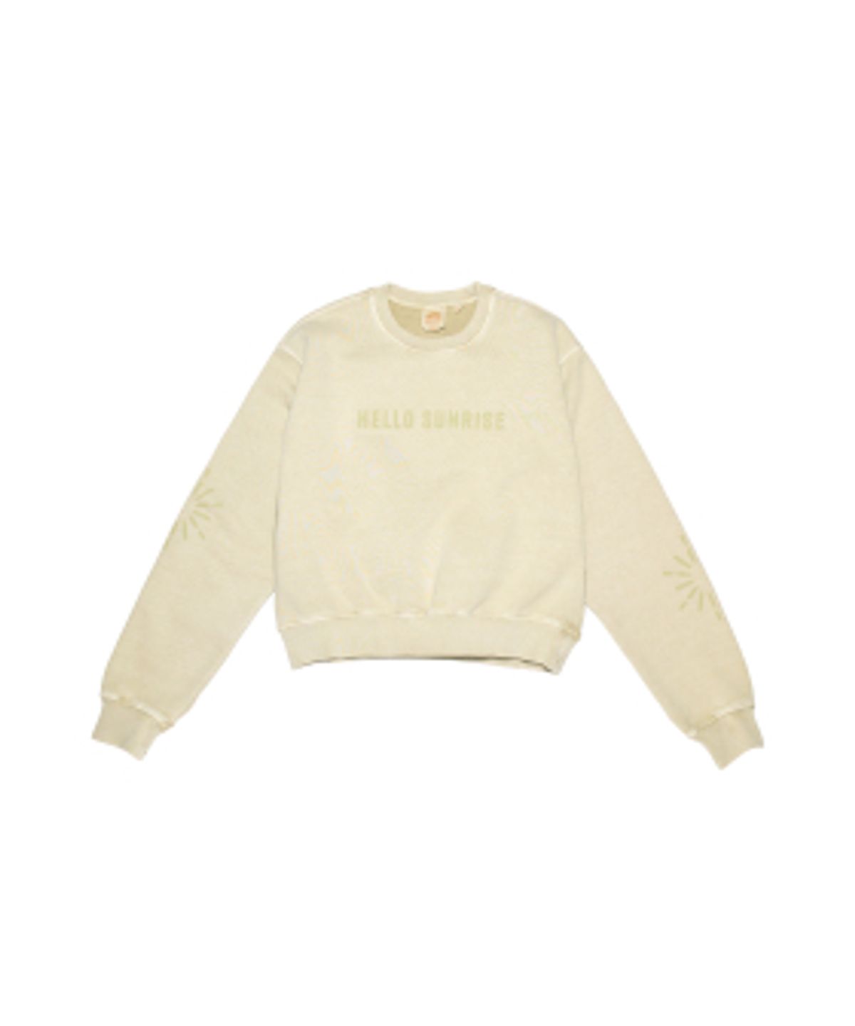 헬로 선라이즈(HELLO SUNRISE) Ethnic Symbol Sweatshirt(W)_Sand Beige