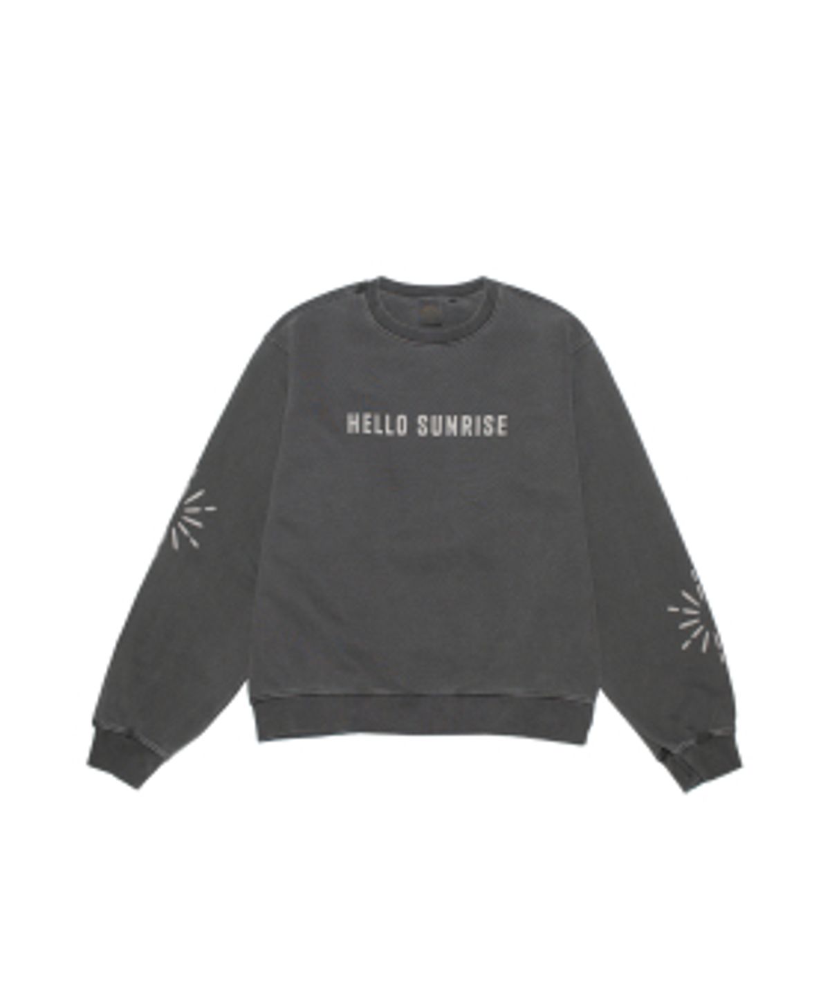 헬로 선라이즈(HELLO SUNRISE) Ethnic Symbol Sweatshirt_Charcoal