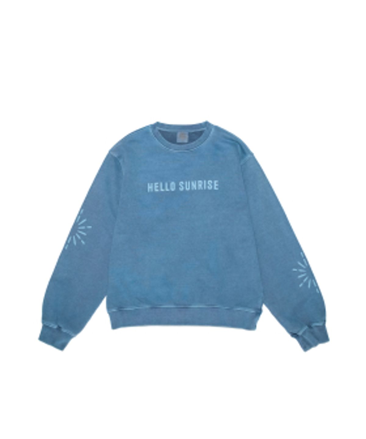 헬로 선라이즈(HELLO SUNRISE) Ethnic Symbol Sweatshirt_Teal