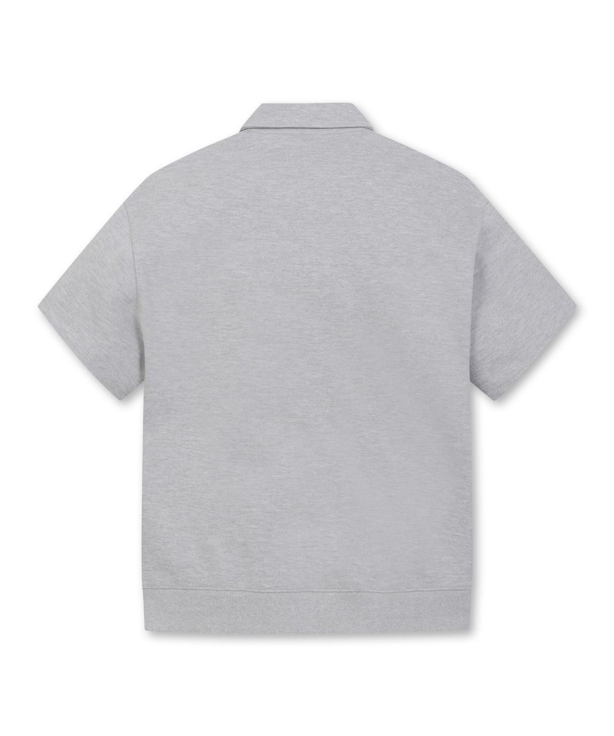 골든베어(GOLDEN BEAR) 1/2 Sleeves Polo Collar Sweatshirt_G4TAM25191GYX
