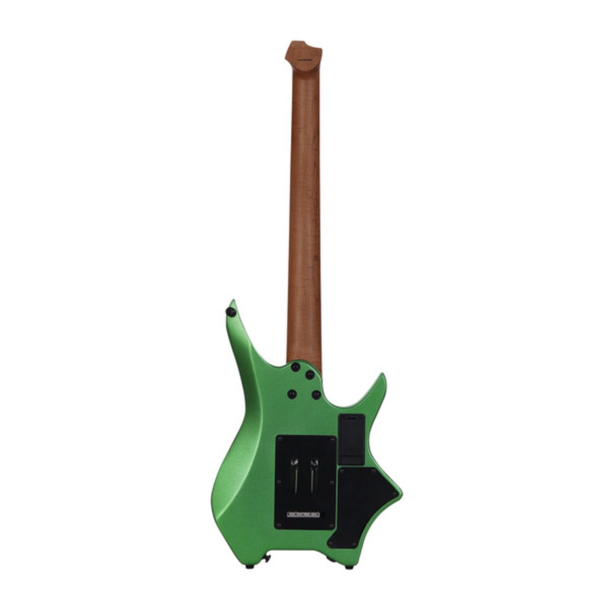 헥스기타(HEXGUITARS) 왼손용 헤드리스 일렉기타 N500L S/MEG 메탈릭 에메랄드 그린