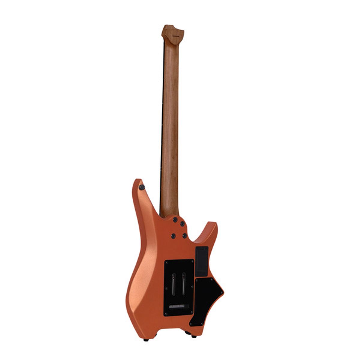 헥스기타(HEXGUITARS) 왼손용 헤드리스 일렉기타 N500L S/MCO 메탈릭 코랄 오렌지