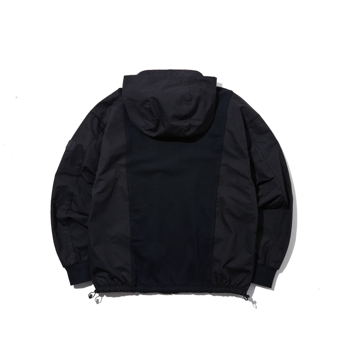 펜필드(PENFIELD) CN 믹스드 유틸리티 포켓 후디 스웨트 자켓 블랙_FR1KH61U