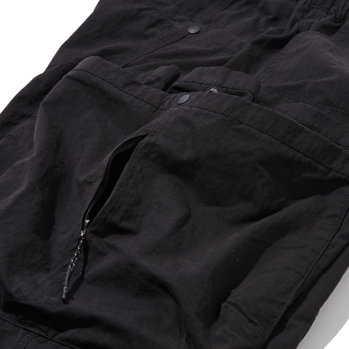 펜필드(PENFIELD) 벨티드 유틸리티 포켓 벌룬 팬츠 블랙_FR1WP50U