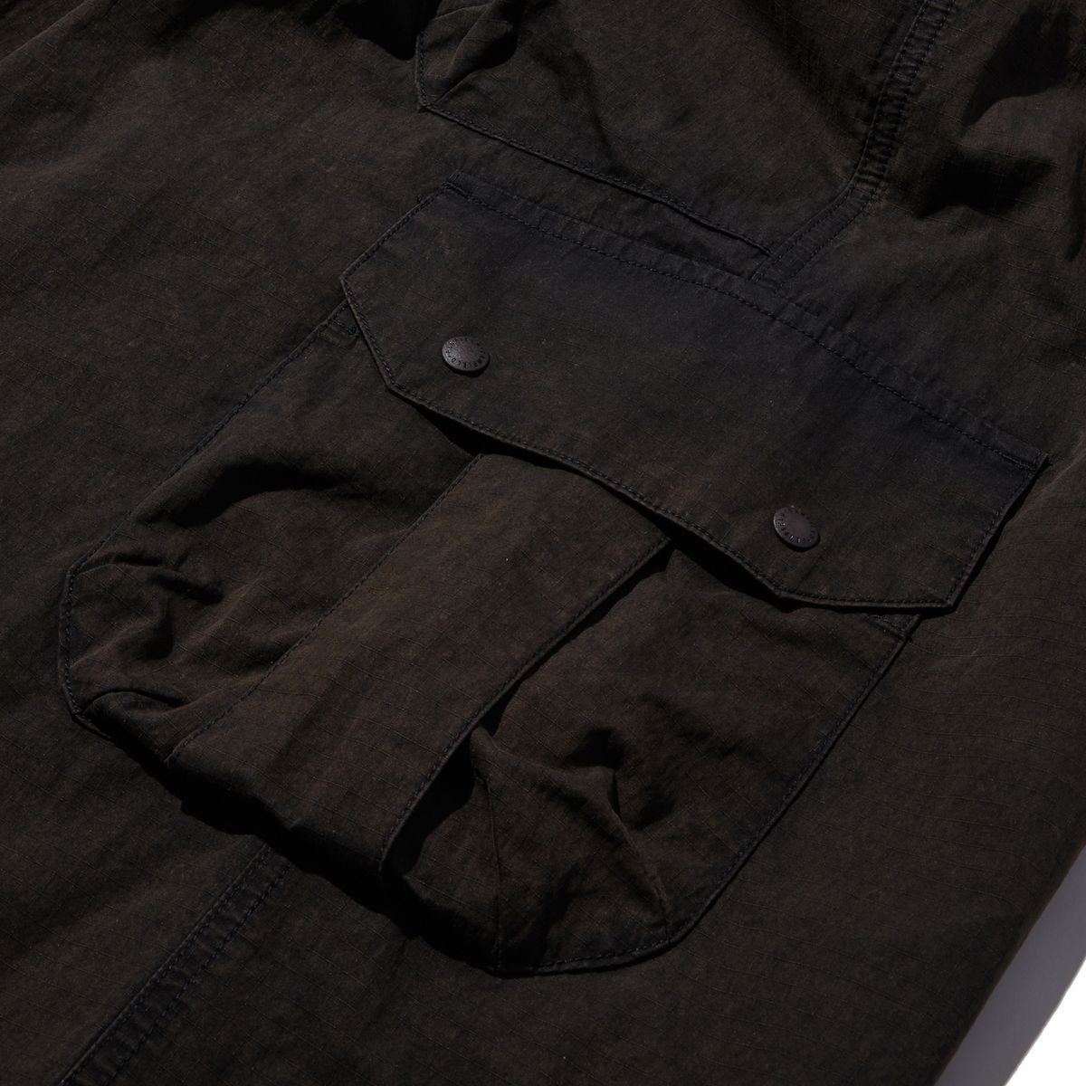 펜필드(PENFIELD) CN 페이디드 H라인 카고 스커트 다크브라운_FR2WS70F