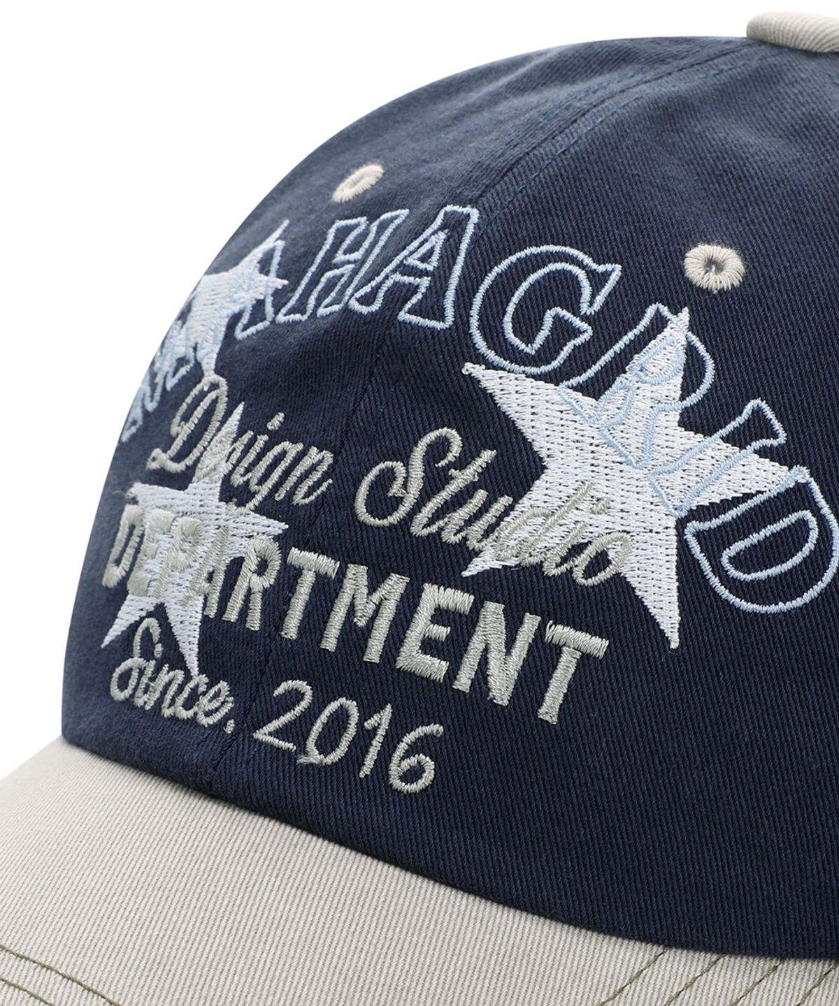 마하그리드(MAHAGRID) DEPARTMENT STAR TWO-TONE CAP NAVY(MG2FSMAB28A)