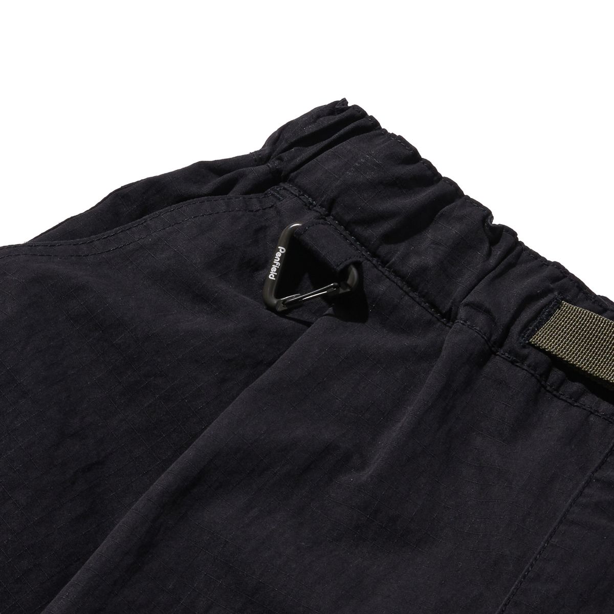 펜필드(PENFIELD) CN 페이디드 H라인 카고 스커트 블랙_FR2WS71F