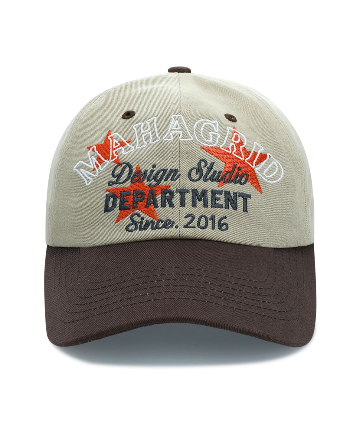 마하그리드(MAHAGRID) DEPARTMENT STAR TWO-TONE CAP BEIGE(MG2FSMAB28A)