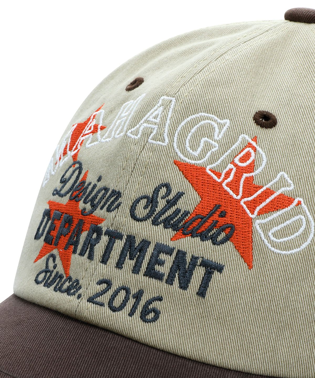 마하그리드(MAHAGRID) DEPARTMENT STAR TWO-TONE CAP BEIGE(MG2FSMAB28A)