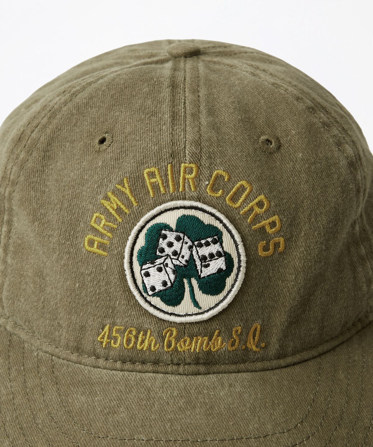아웃스탠딩(OUTSTANDING) MIL SERIES CAP(456th)_KHAKI