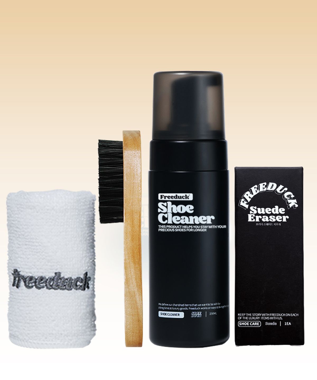 프리덕(FREEDUCK) 프리덕 신발클리너 스웨이드 올인원 슈클리너 키트