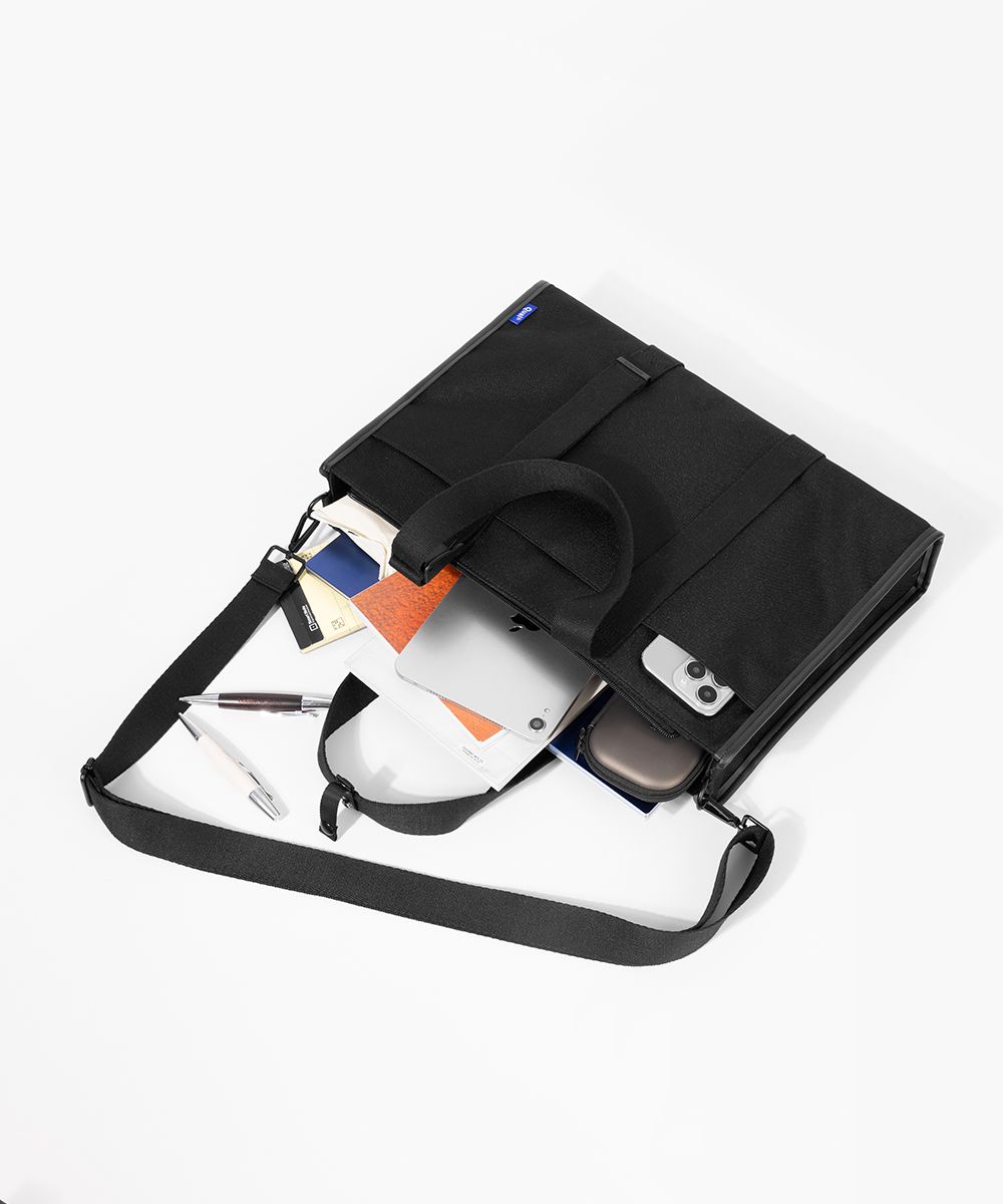 トートバッグ qualpack Essential Tote Bag 331 Black QC331_bk MUSINSA | QUALPACK Essential Tote Bag 331 Black