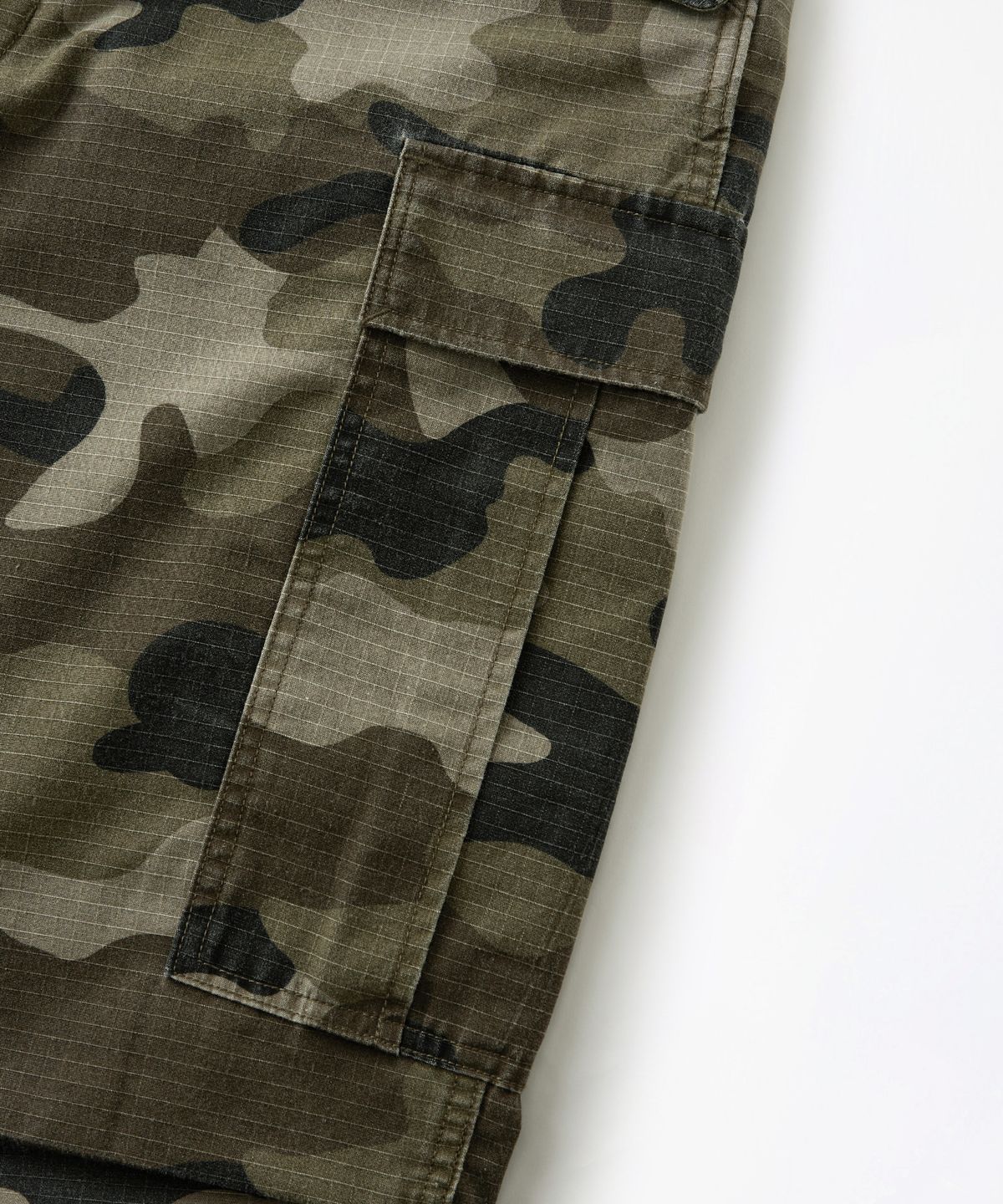아웃스탠딩(OUTSTANDING) M-65 RIPSTOP CARGO PANTS_WOODLAND CAMO
