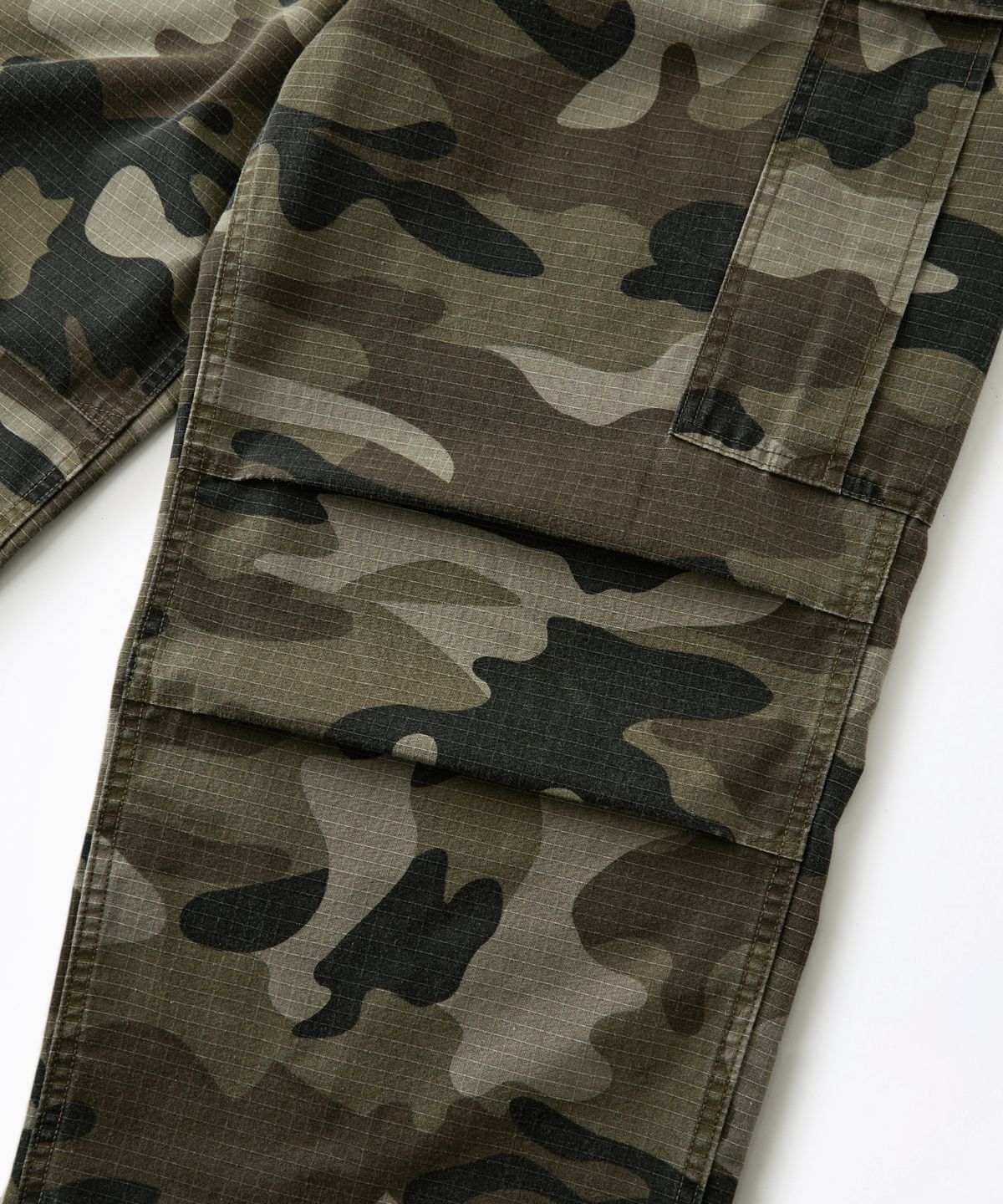 아웃스탠딩(OUTSTANDING) M-65 RIPSTOP CARGO PANTS_WOODLAND CAMO