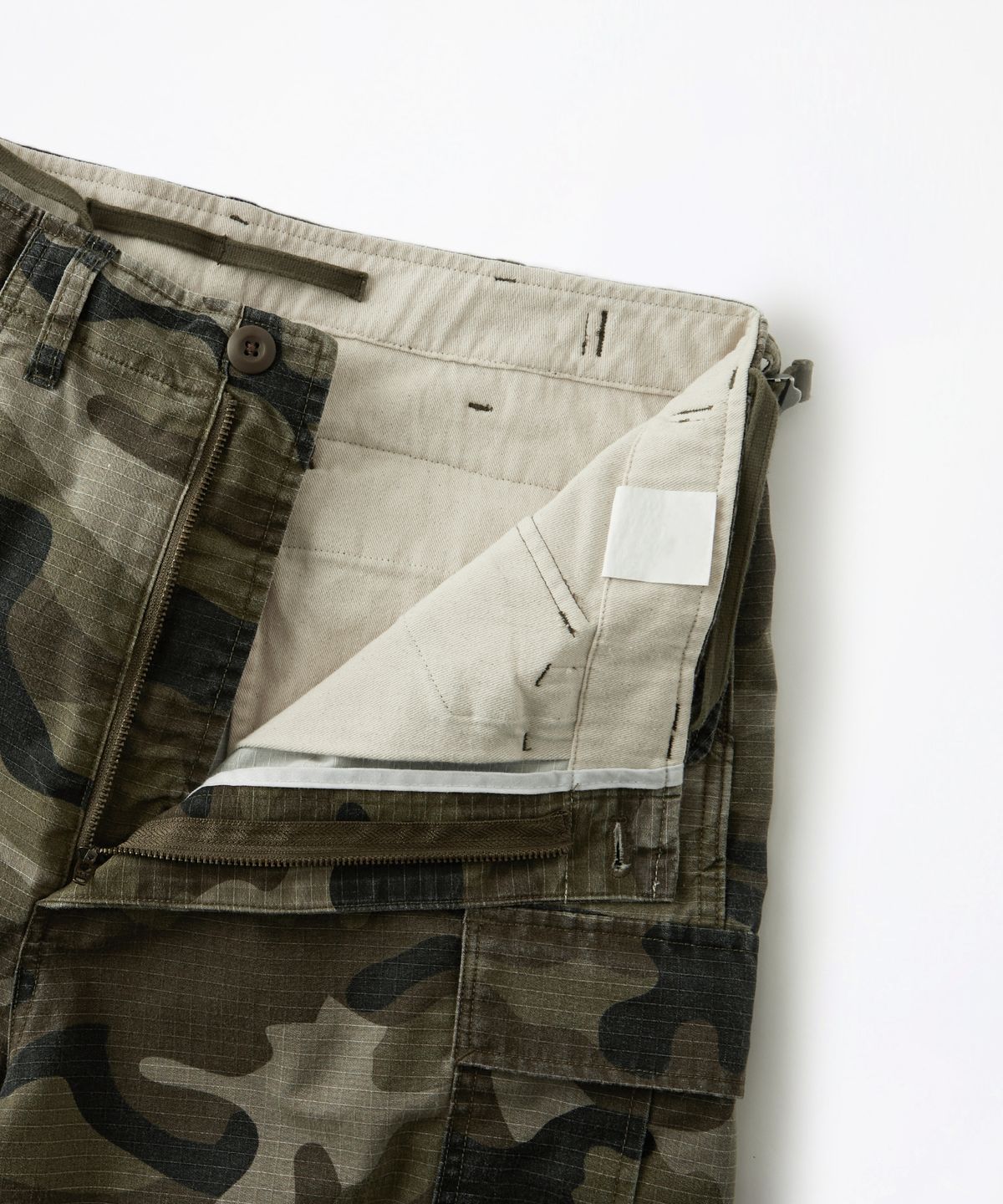 아웃스탠딩(OUTSTANDING) M-65 RIPSTOP CARGO PANTS_WOODLAND CAMO