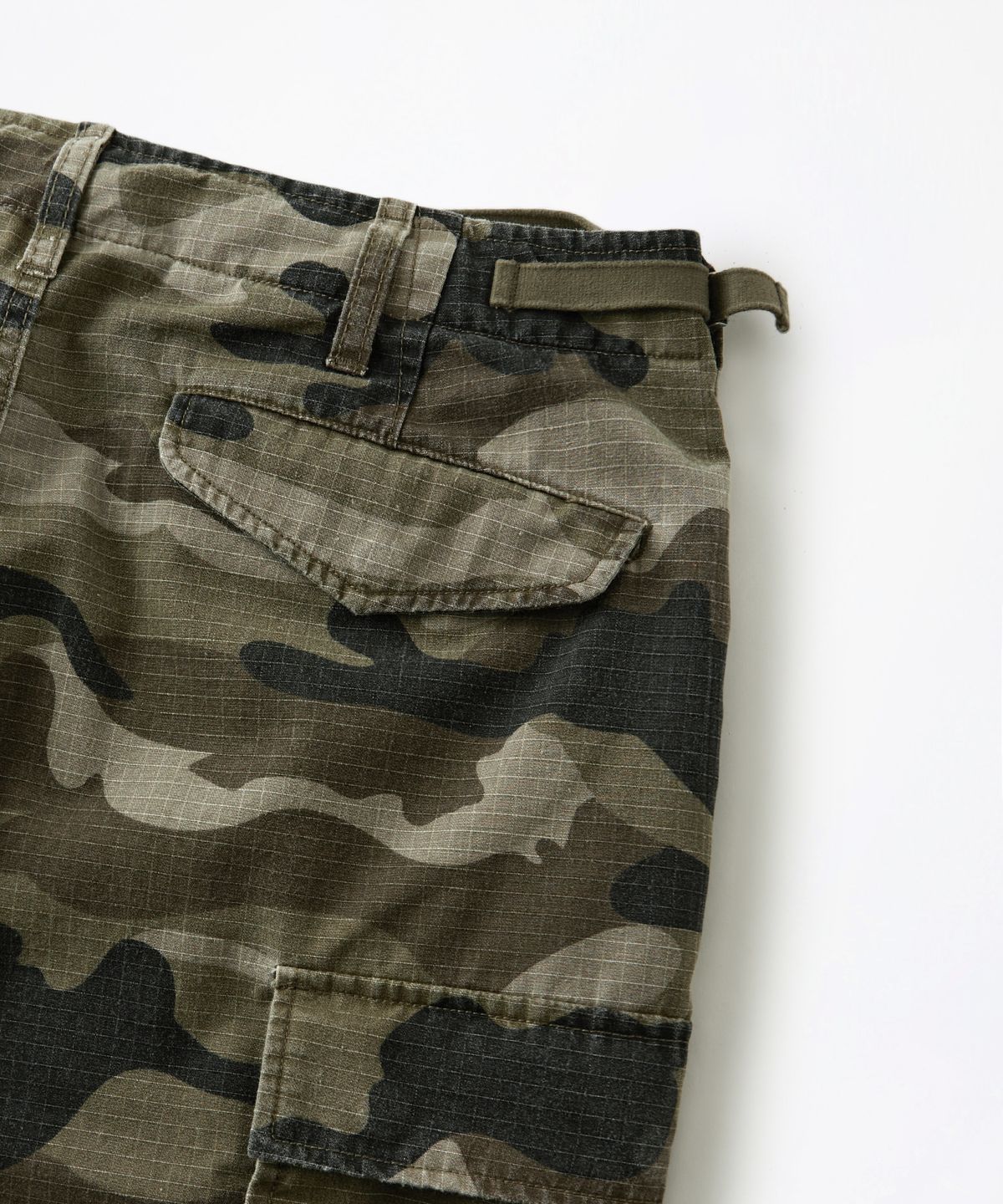 아웃스탠딩(OUTSTANDING) M-65 RIPSTOP CARGO PANTS_WOODLAND CAMO