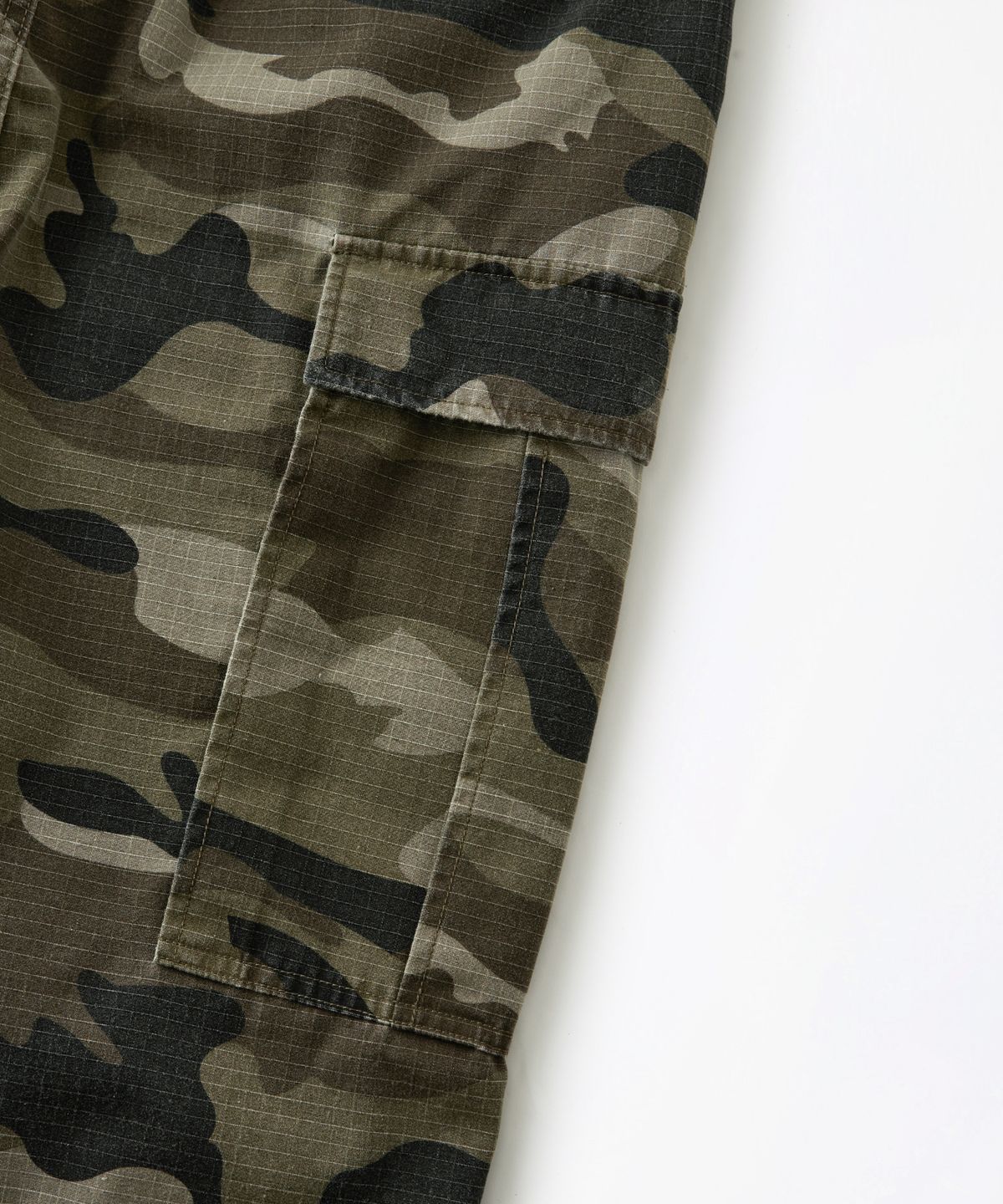 아웃스탠딩(OUTSTANDING) M-65 RIPSTOP CARGO PANTS_WOODLAND CAMO