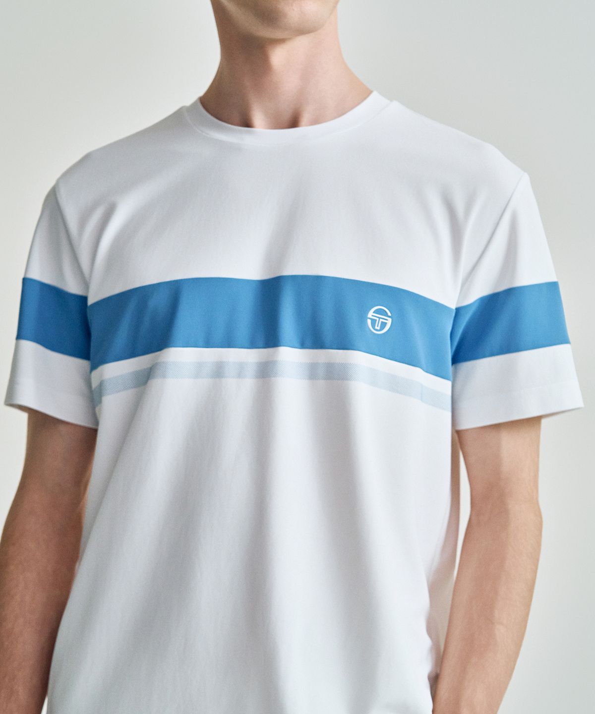 세르지오 타키니(SERGIO TACCHINI) M 다마린도 피케 반팔 폴로 (L.Indigo)