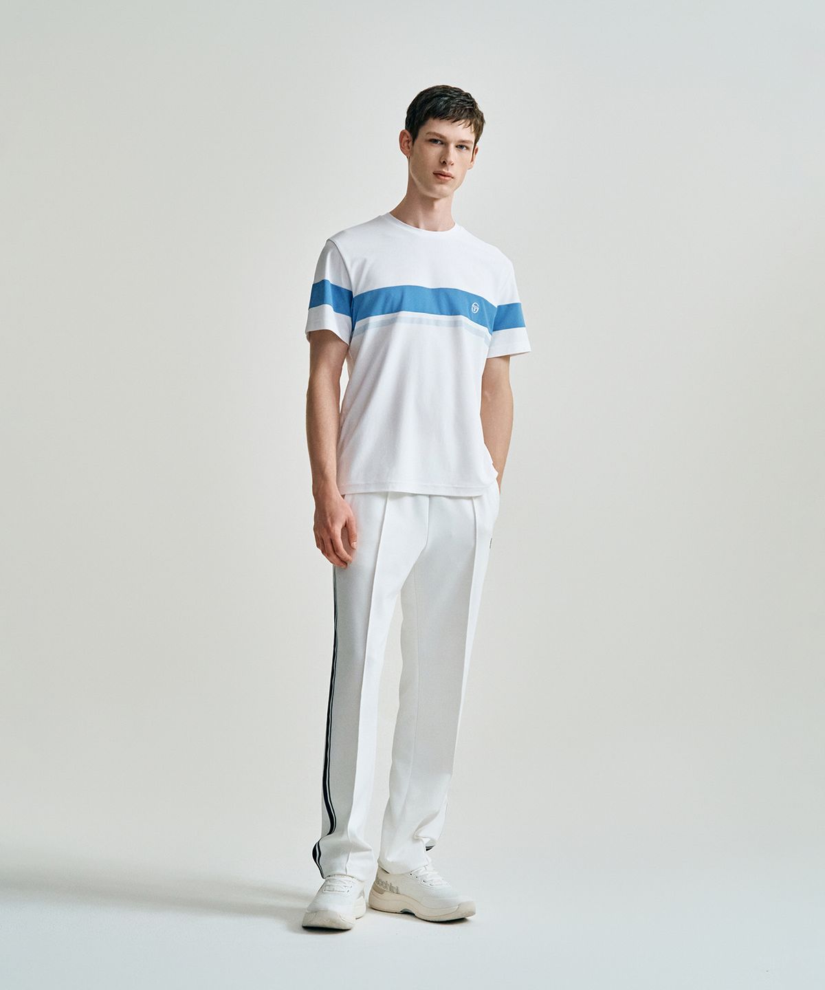 세르지오 타키니(SERGIO TACCHINI) M 다마린도 피케 반팔 폴로 (L.Indigo)
