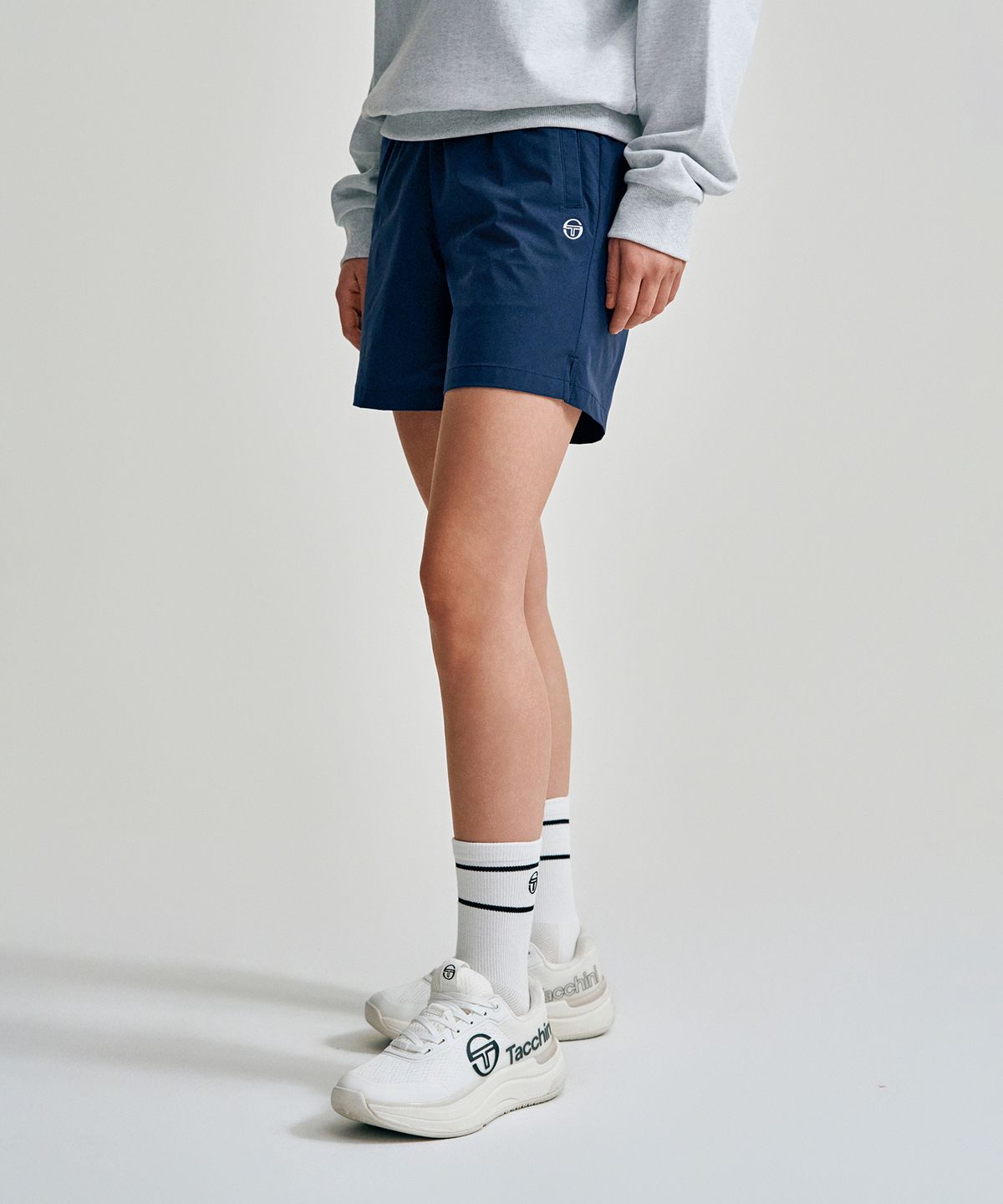 세르지오 타키니(SERGIO TACCHINI) W 에센셜 4인치 반바지 (Navy)
