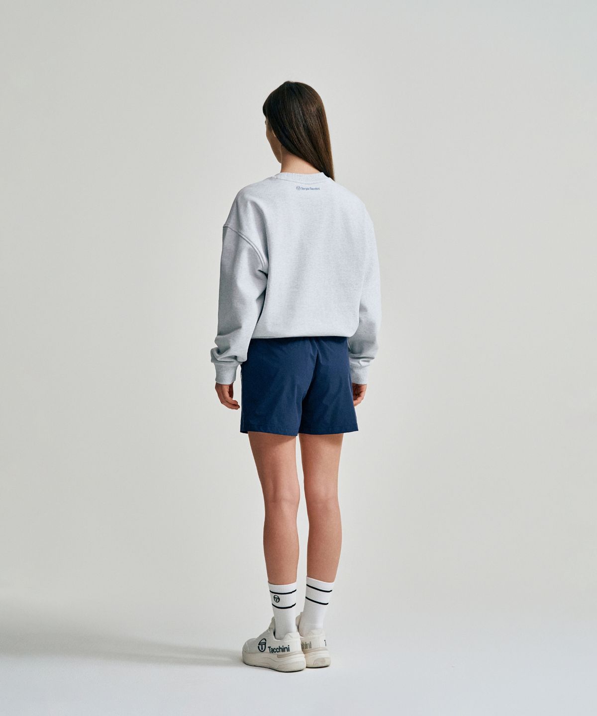 세르지오 타키니(SERGIO TACCHINI) W 에센셜 4인치 반바지 (Navy)