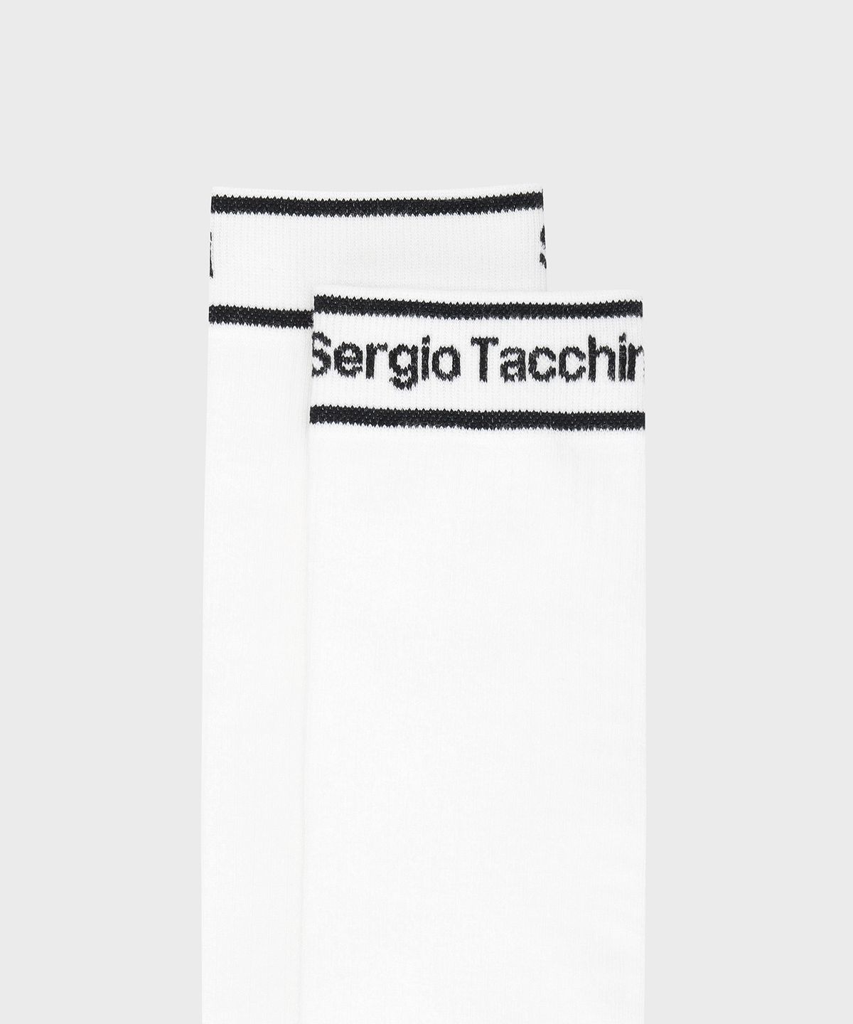 세르지오 타키니(SERGIO TACCHINI) W 포인트 레터링 니삭스 (White)