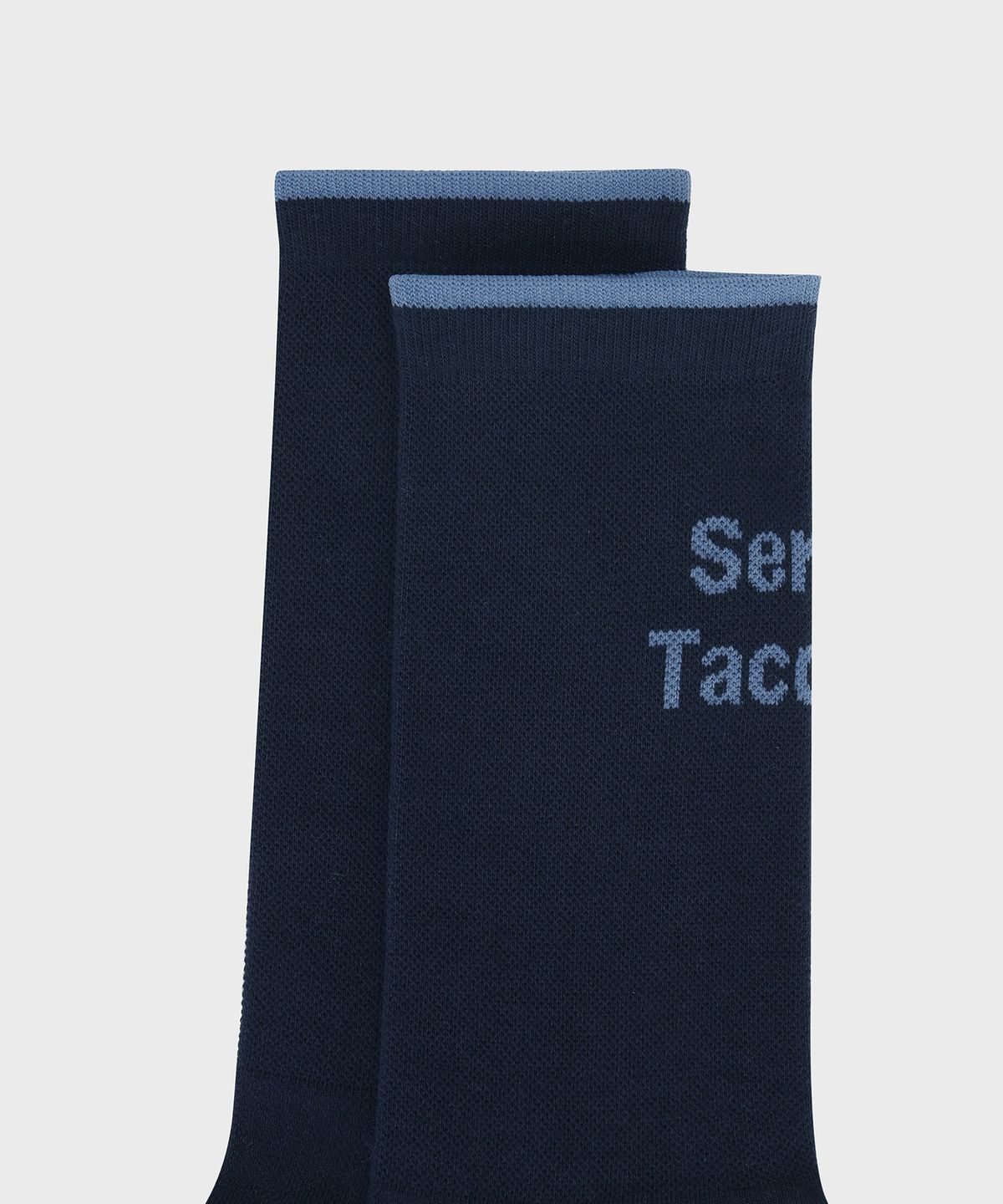 세르지오 타키니(SERGIO TACCHINI) U 백 레터링 하이 삭스 (Navy)