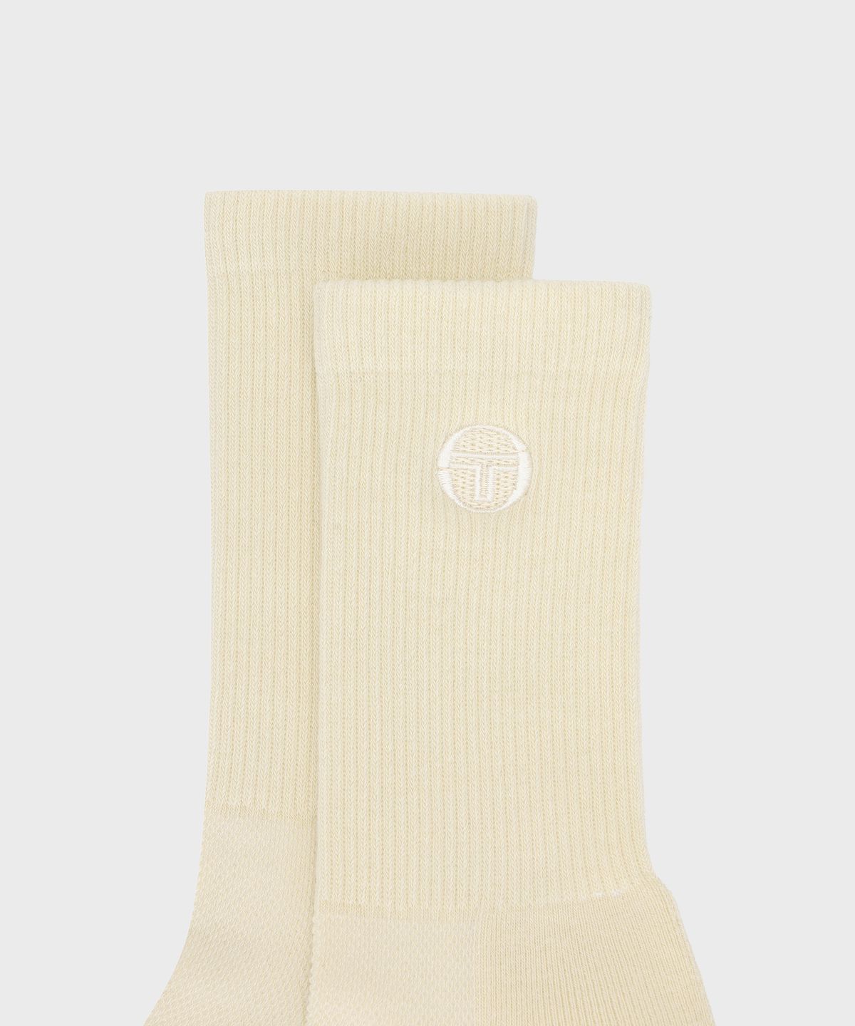 세르지오 타키니(SERGIO TACCHINI) U 에센셜 크루 삭스 (Ivory)