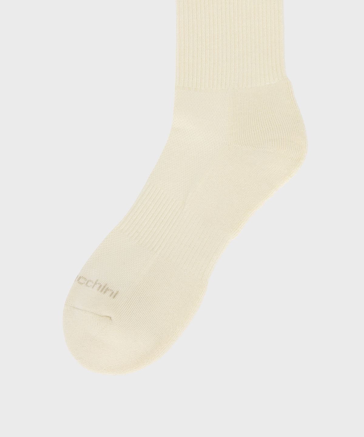 세르지오 타키니(SERGIO TACCHINI) U 에센셜 크루 삭스 (Ivory)