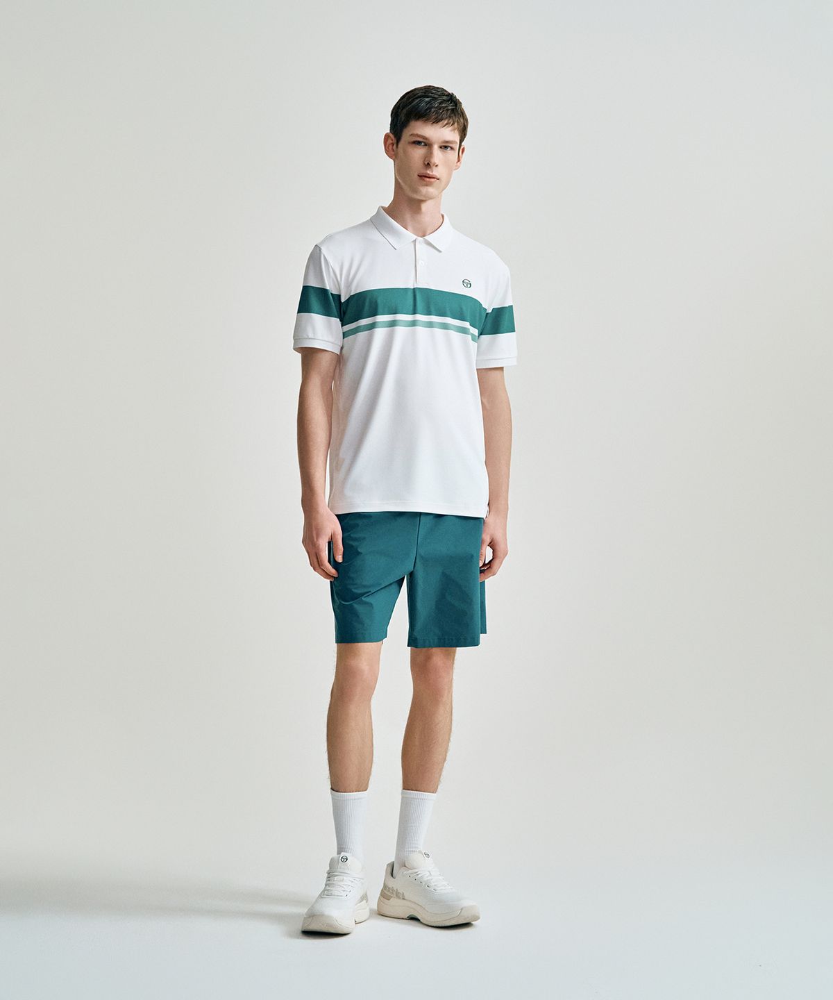 세르지오 타키니(SERGIO TACCHINI) M 다마린도 피케 반팔 폴로 (Green)