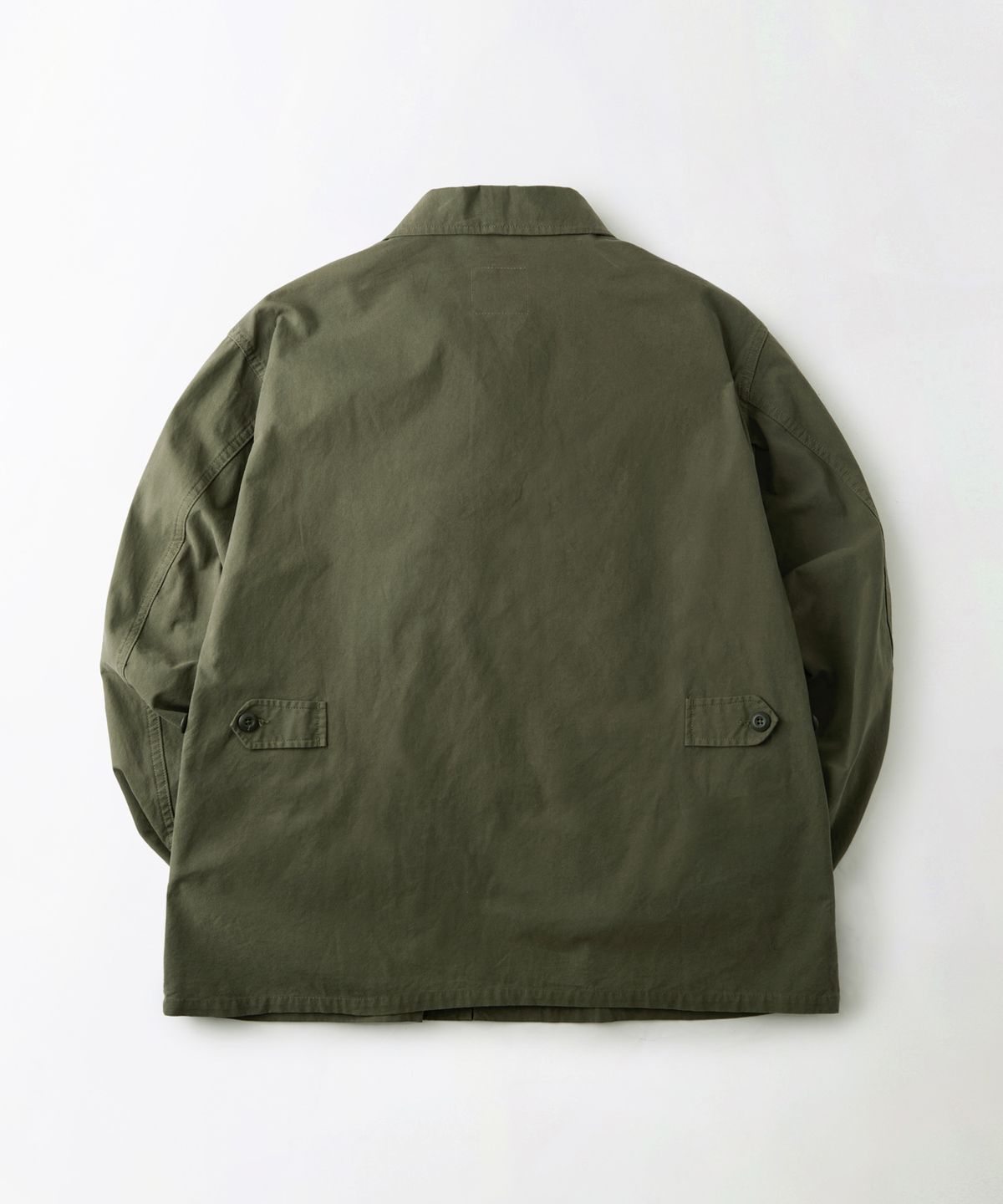 아웃스탠딩(OUTSTANDING) 2ND POPLIN JUNGLE FATIGUE JACKET_OLIVE