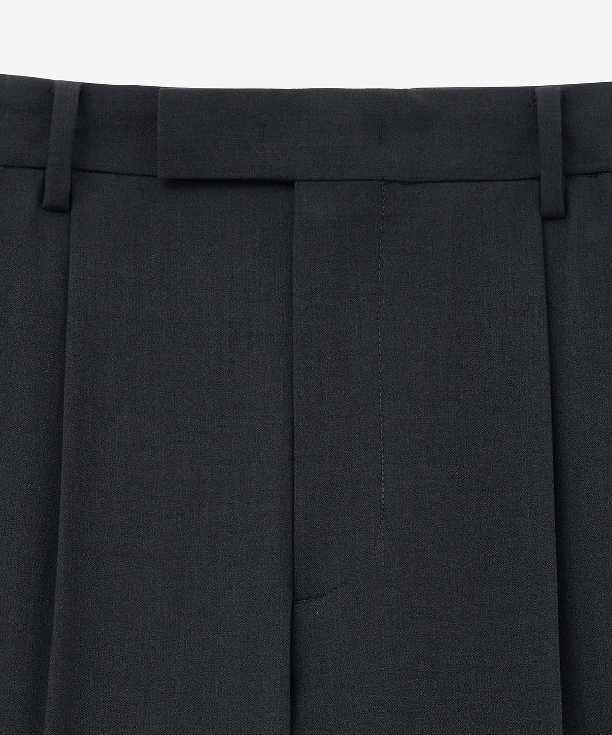 티엔지티(TNGT) Wool Blended Tapered Fit Comfort Pants (Dark Grey) TNPA5F100CG