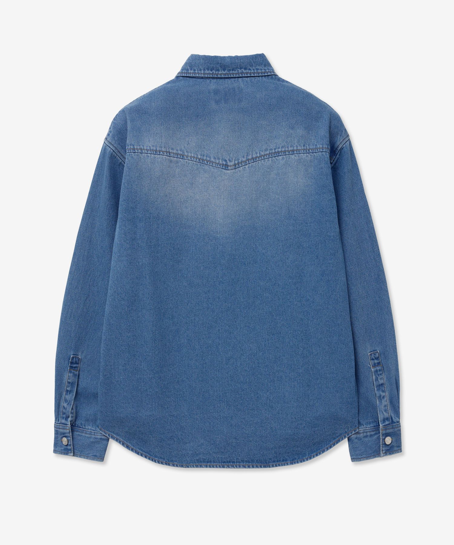 ★MUSINSA STANDARD★ Denim Western Shirt Medium Indigo MMDNH MUSINSA | MUSINSA STANDARD Denim Western Shirt [Deep Indigo]