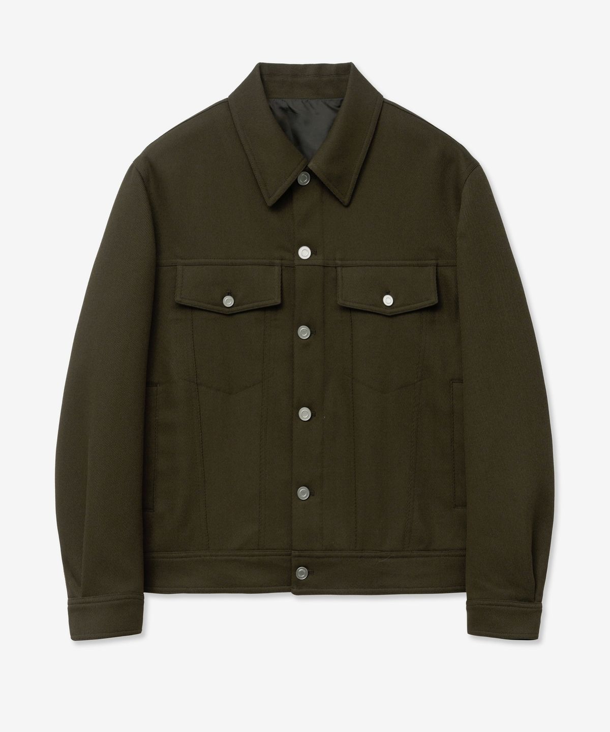 티엔지티(TNGT) New Trucker Jacket (Brown) TNJU5E101W2