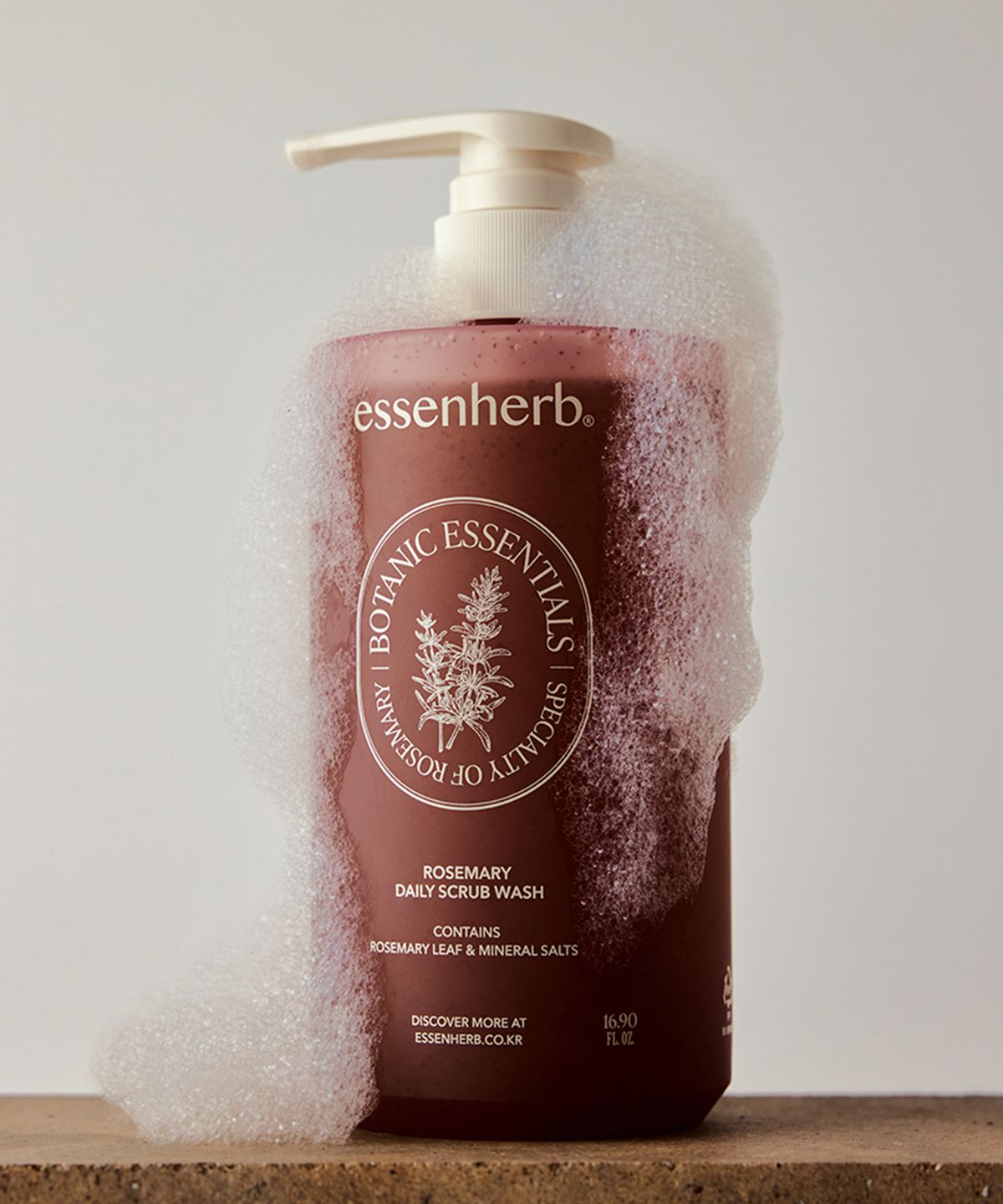 에센허브(ESSENHERB) 로즈마리 데일리 스크럽 워시 500ml