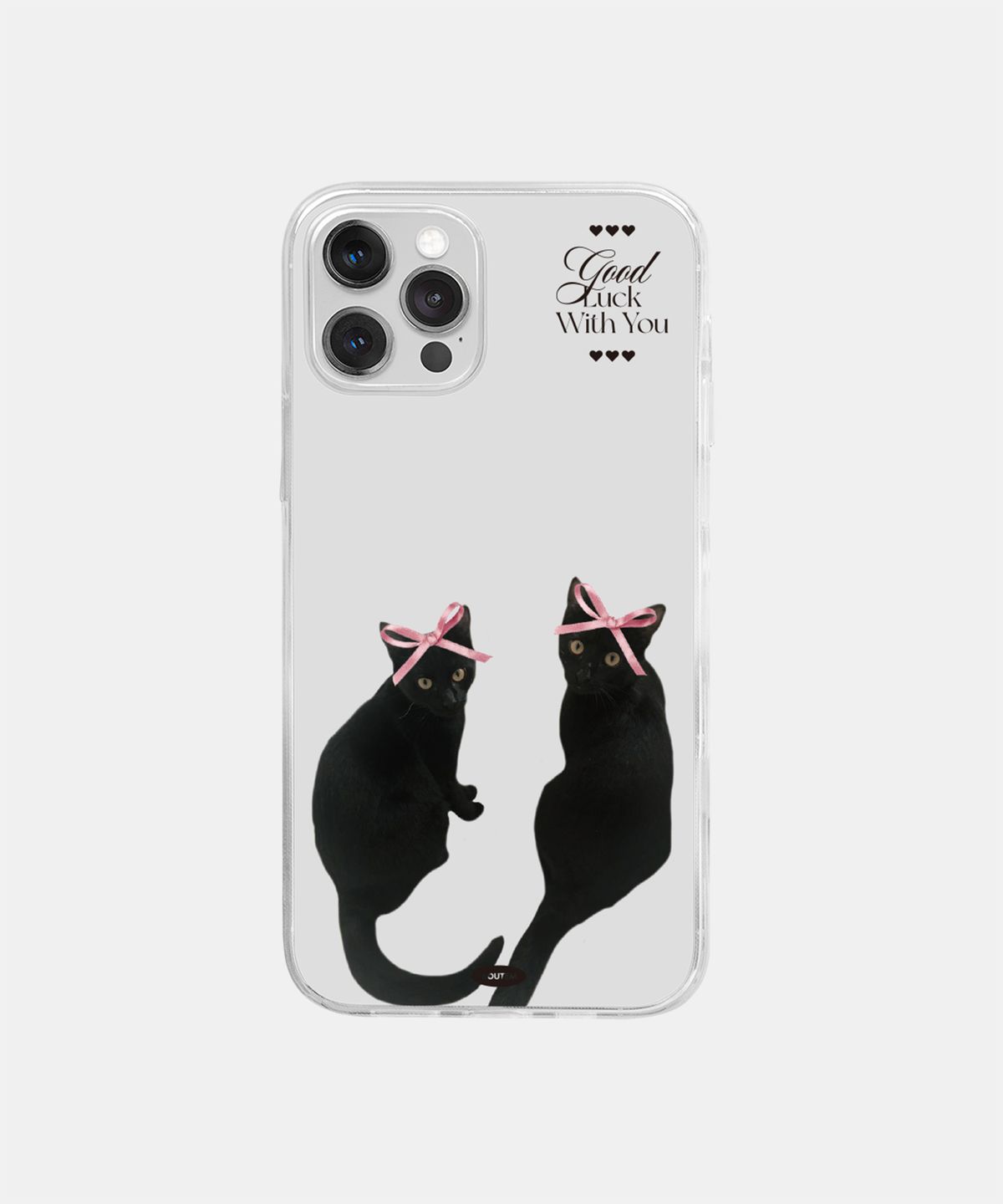 소유템(SOUTEM) Ribbonit Phone Case_Clear